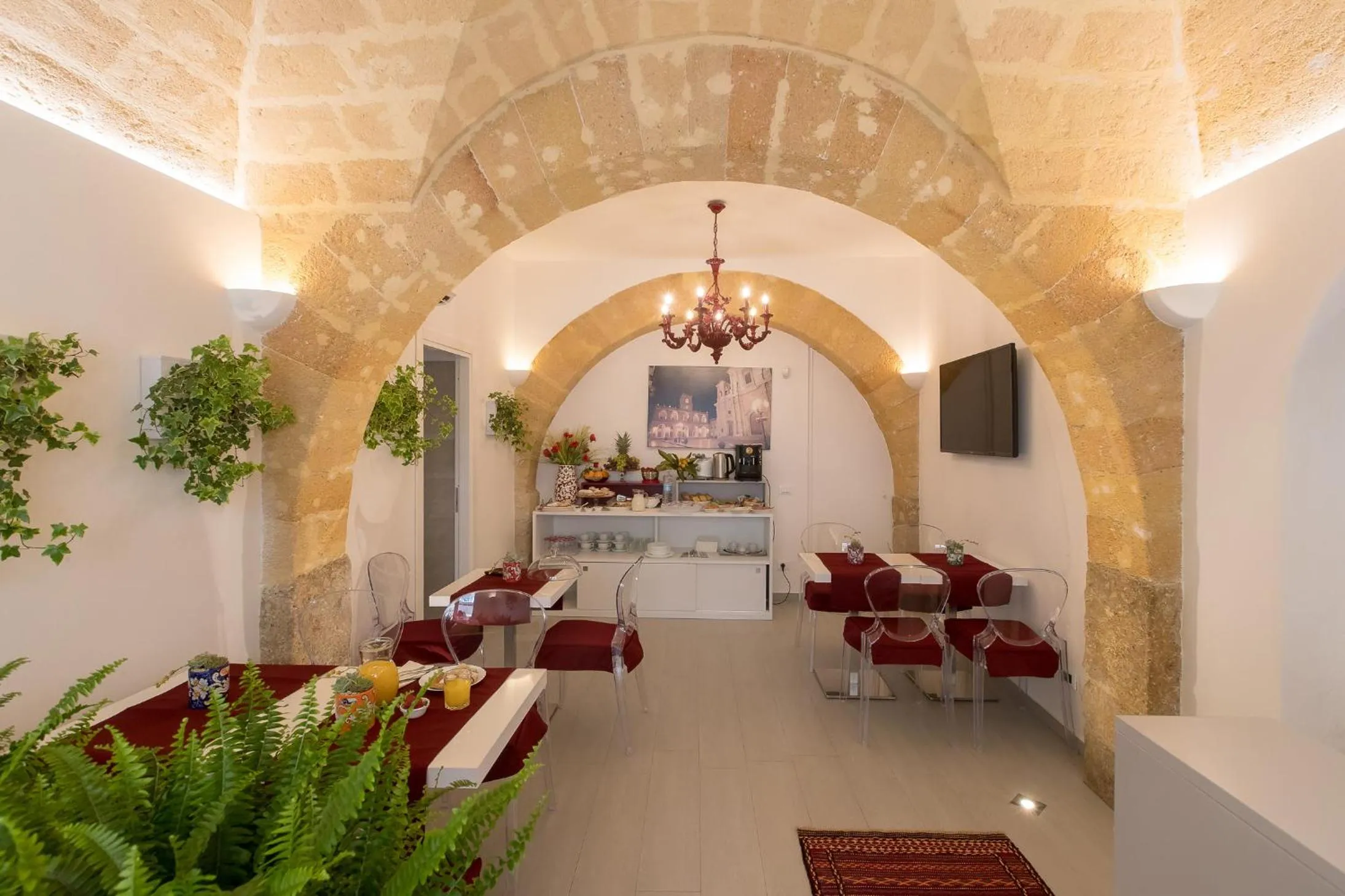 Living room in B&B MARSALA