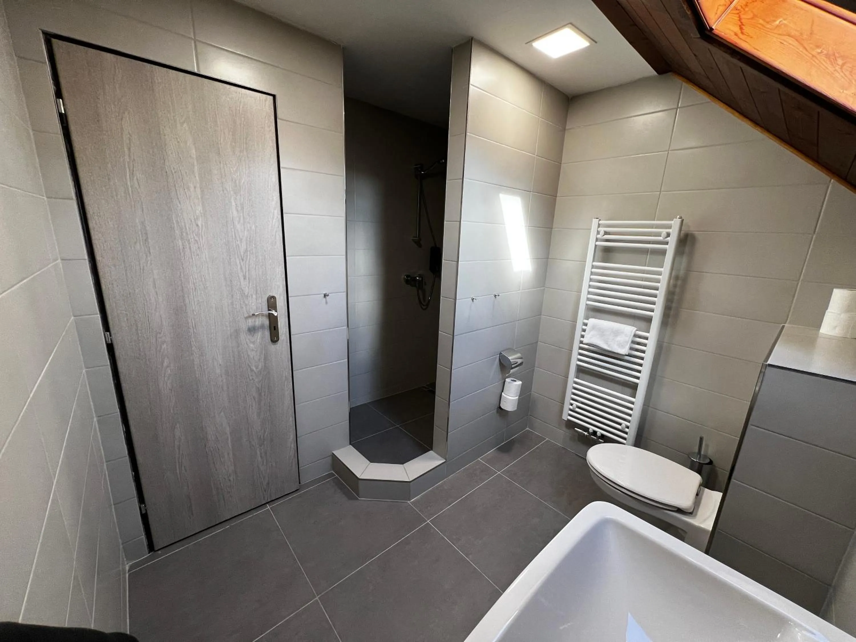 Shower in Hotel Bohemia Excellent