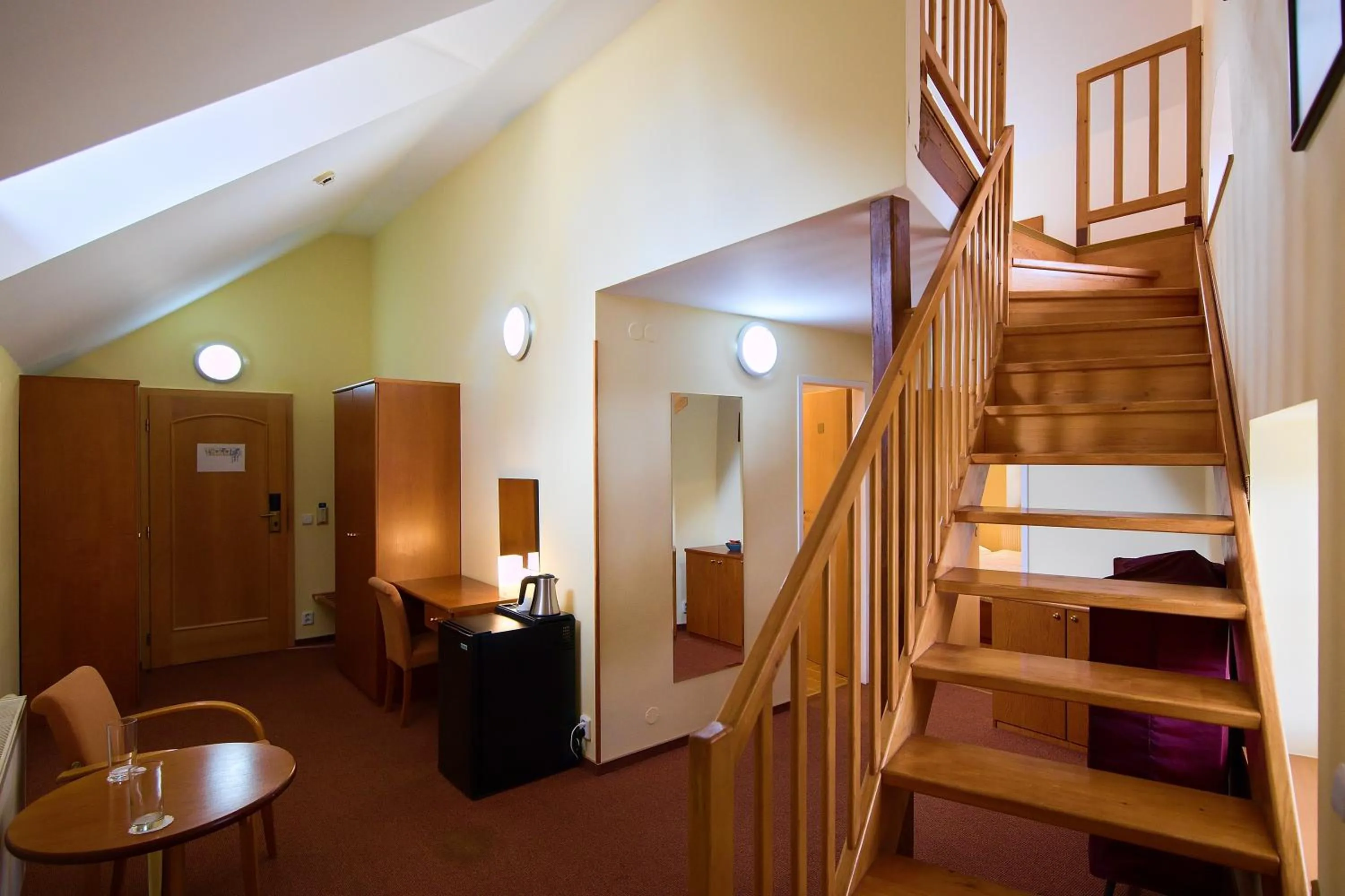 hair dresser in Hotel Čertousy