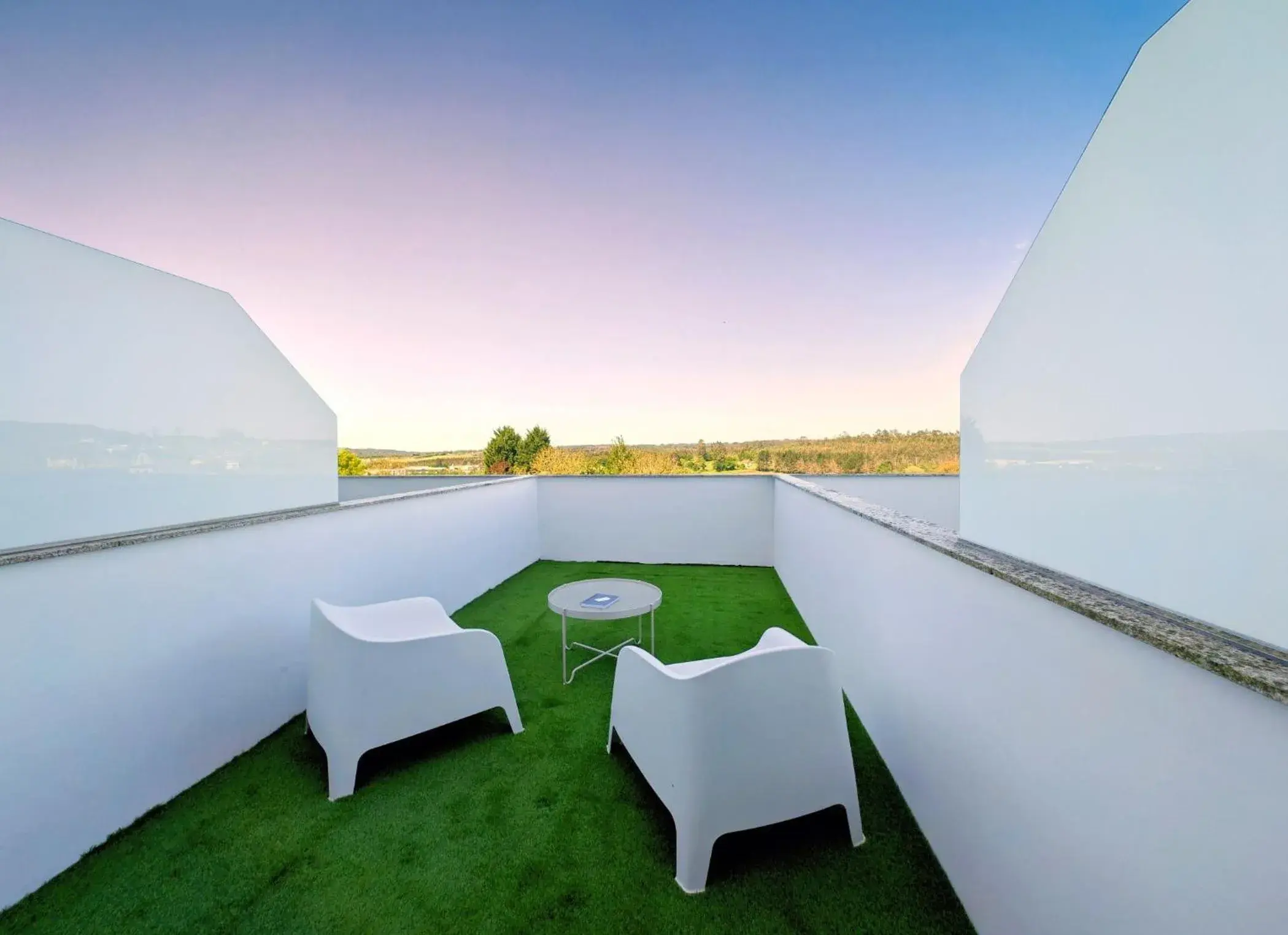 Twin Room with Terrace in Duerming Villa de Arzúa Twin Room with Terrace in Duerming Villa de Arzúa