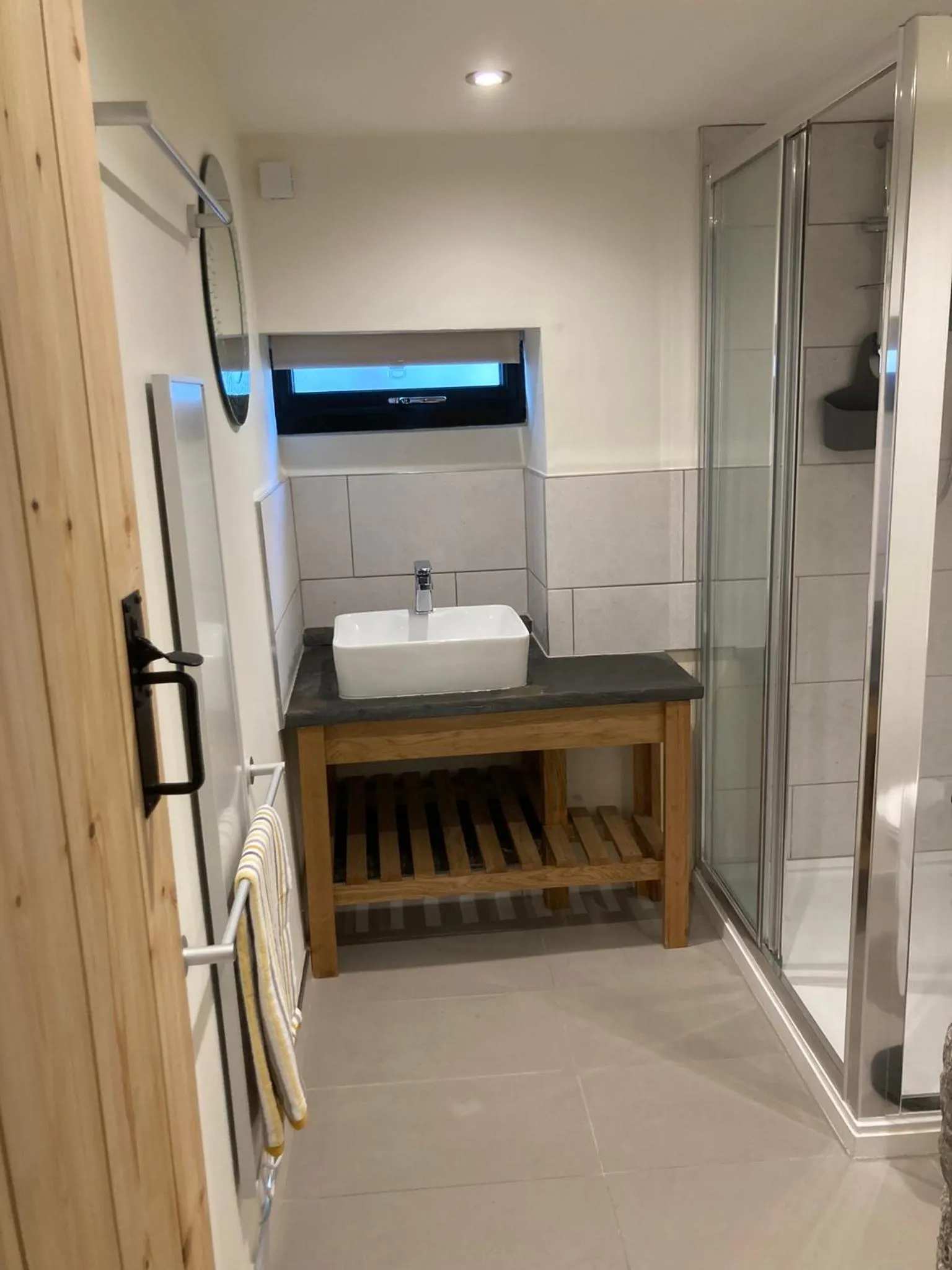 Shower in The Rowe House