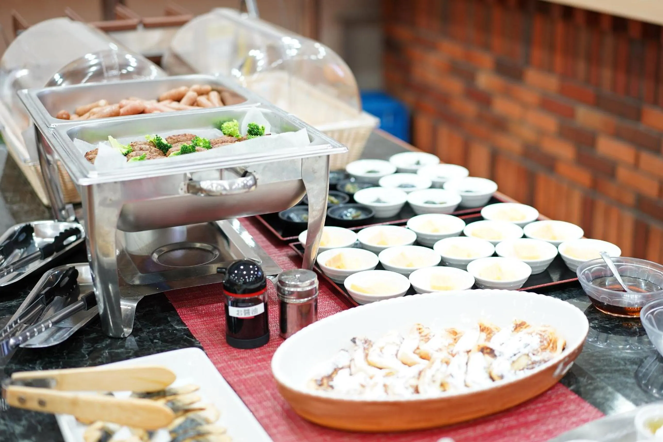 Buffet breakfast in Hotel Raffinato Sapporo