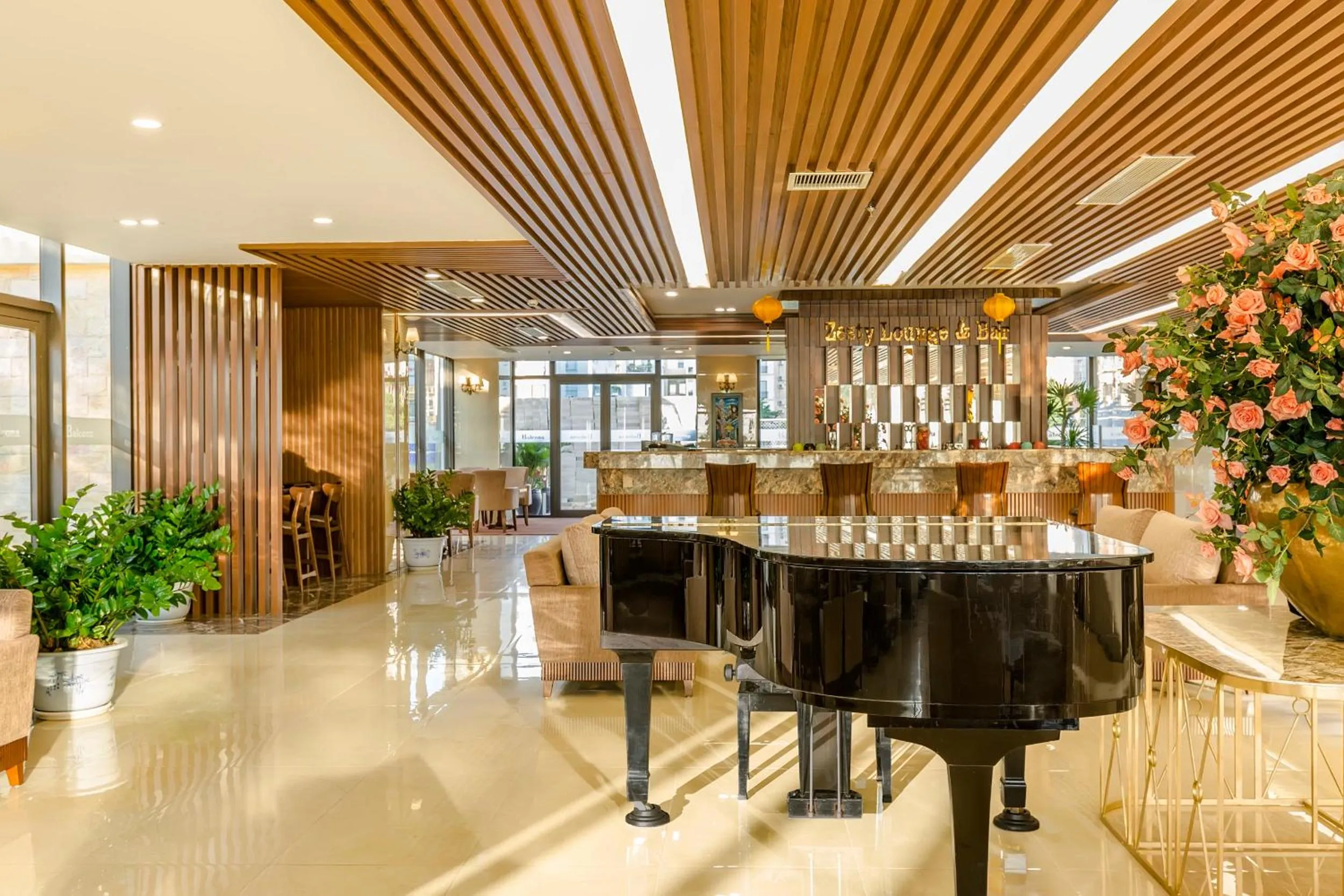 Lobby or reception in Balcona Hotel Da Nang