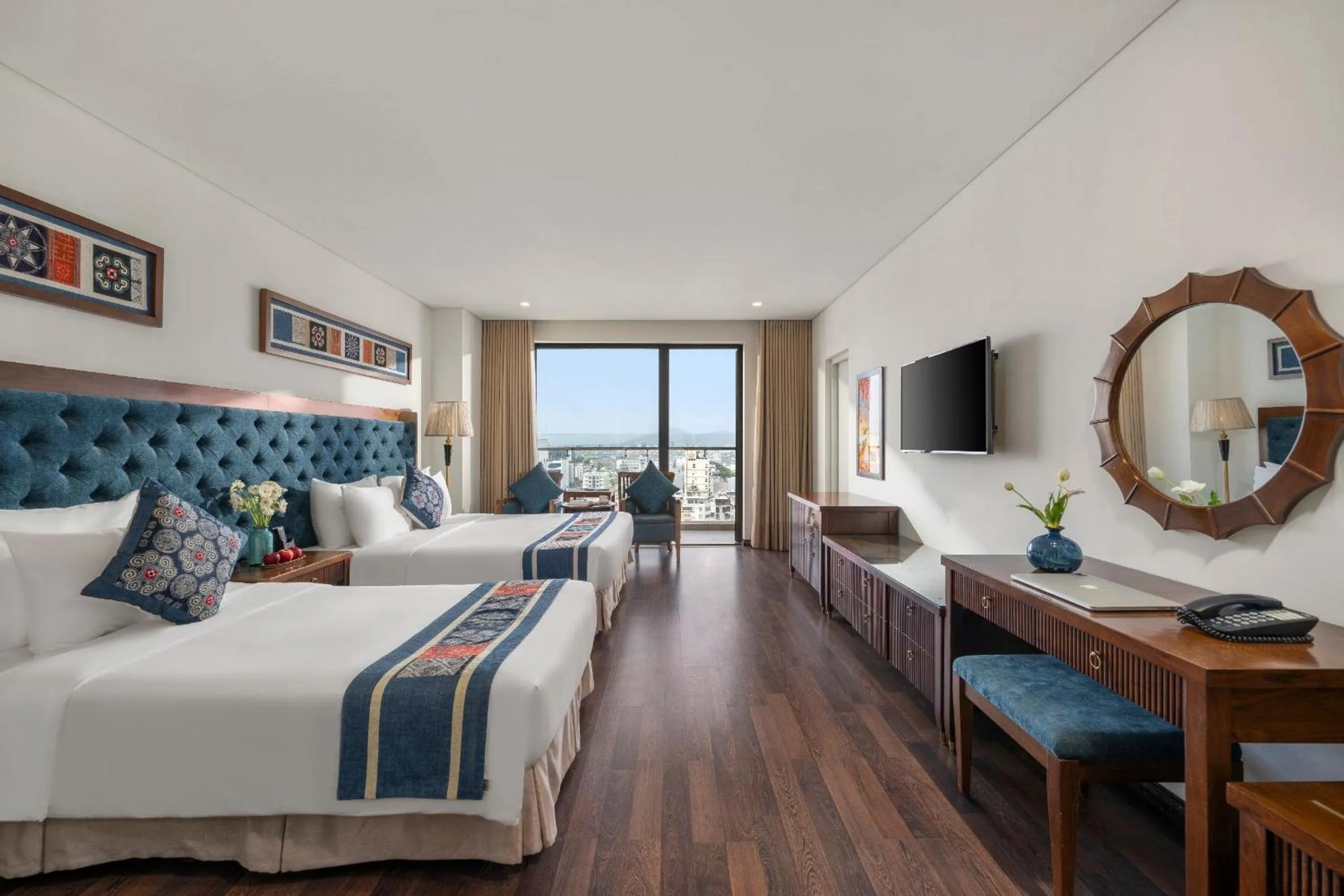 Bed in Balcona Hotel Da Nang