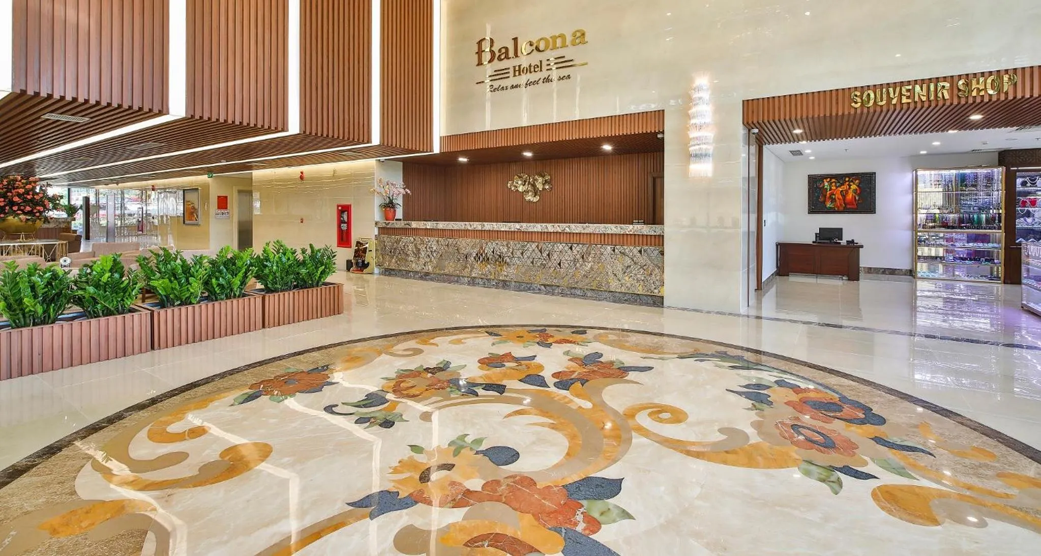 Lobby or reception in Balcona Hotel Da Nang