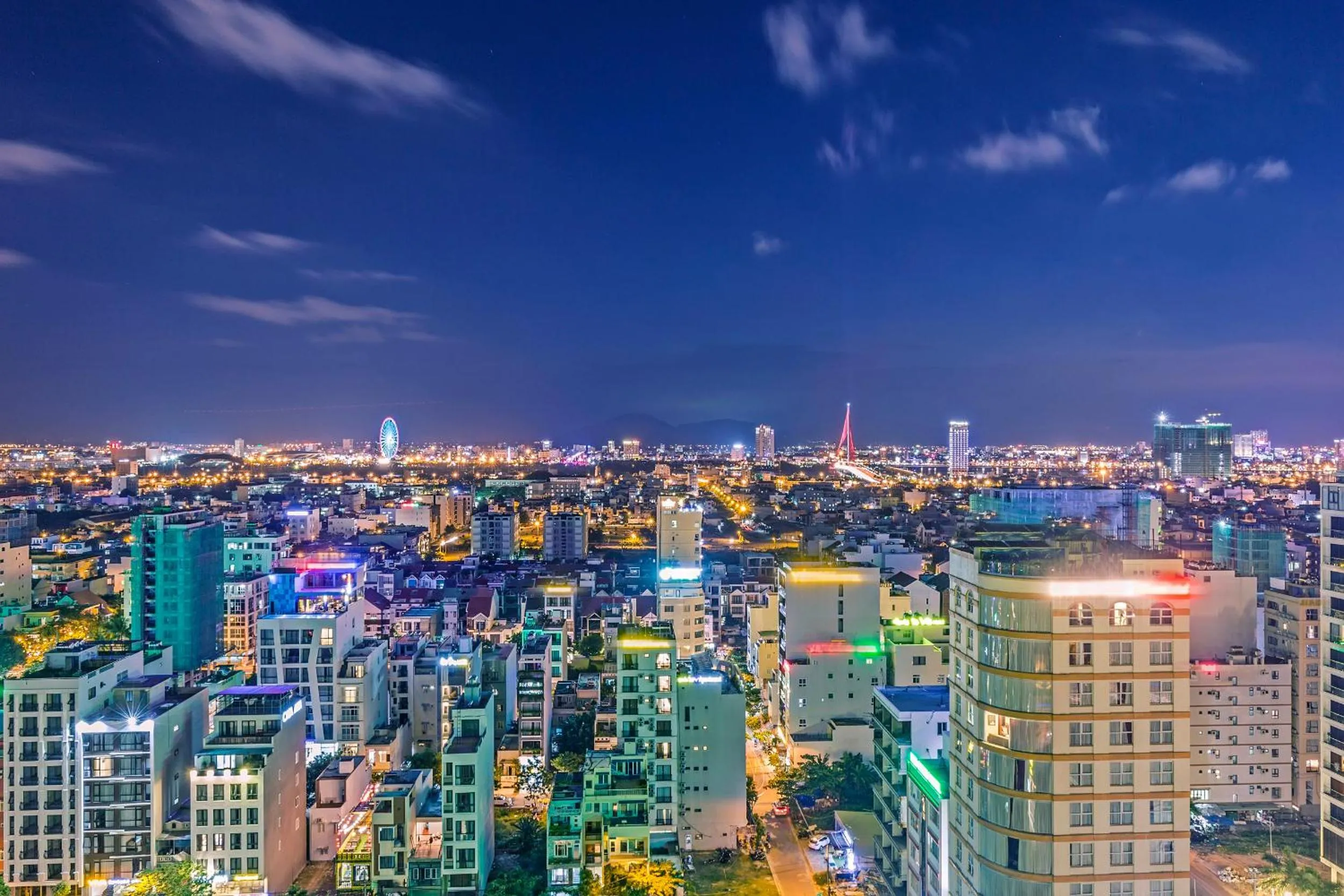 City view in Balcona Hotel Da Nang