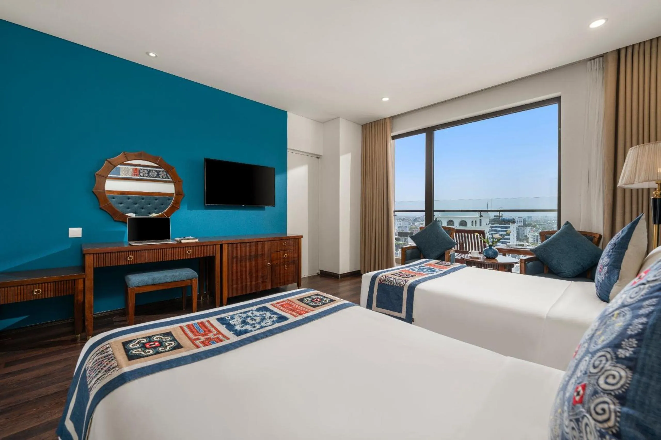 Bed in Balcona Hotel Da Nang