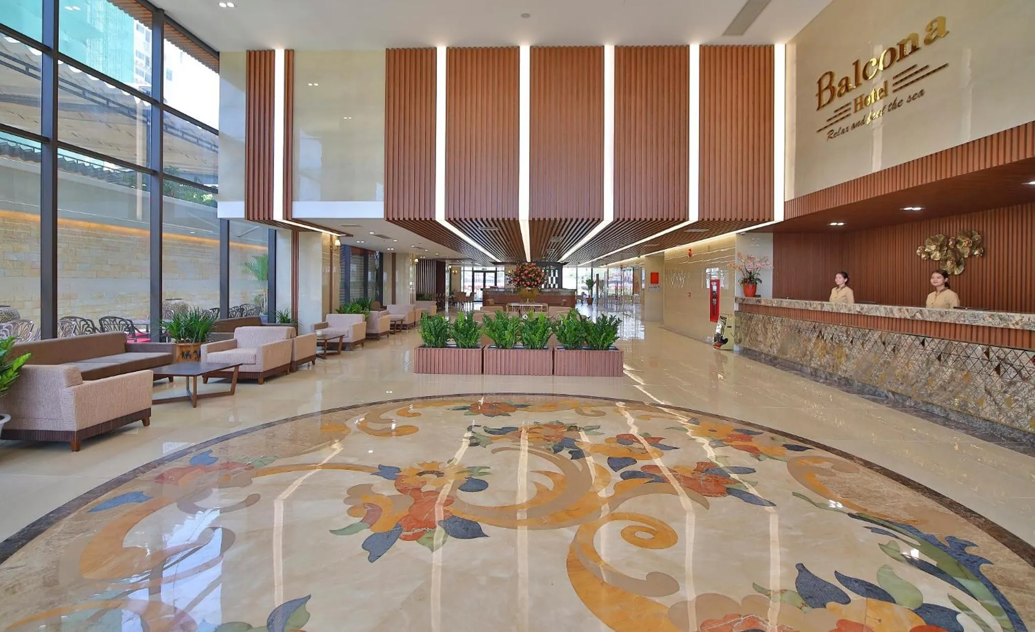 Lobby or reception in Balcona Hotel Da Nang