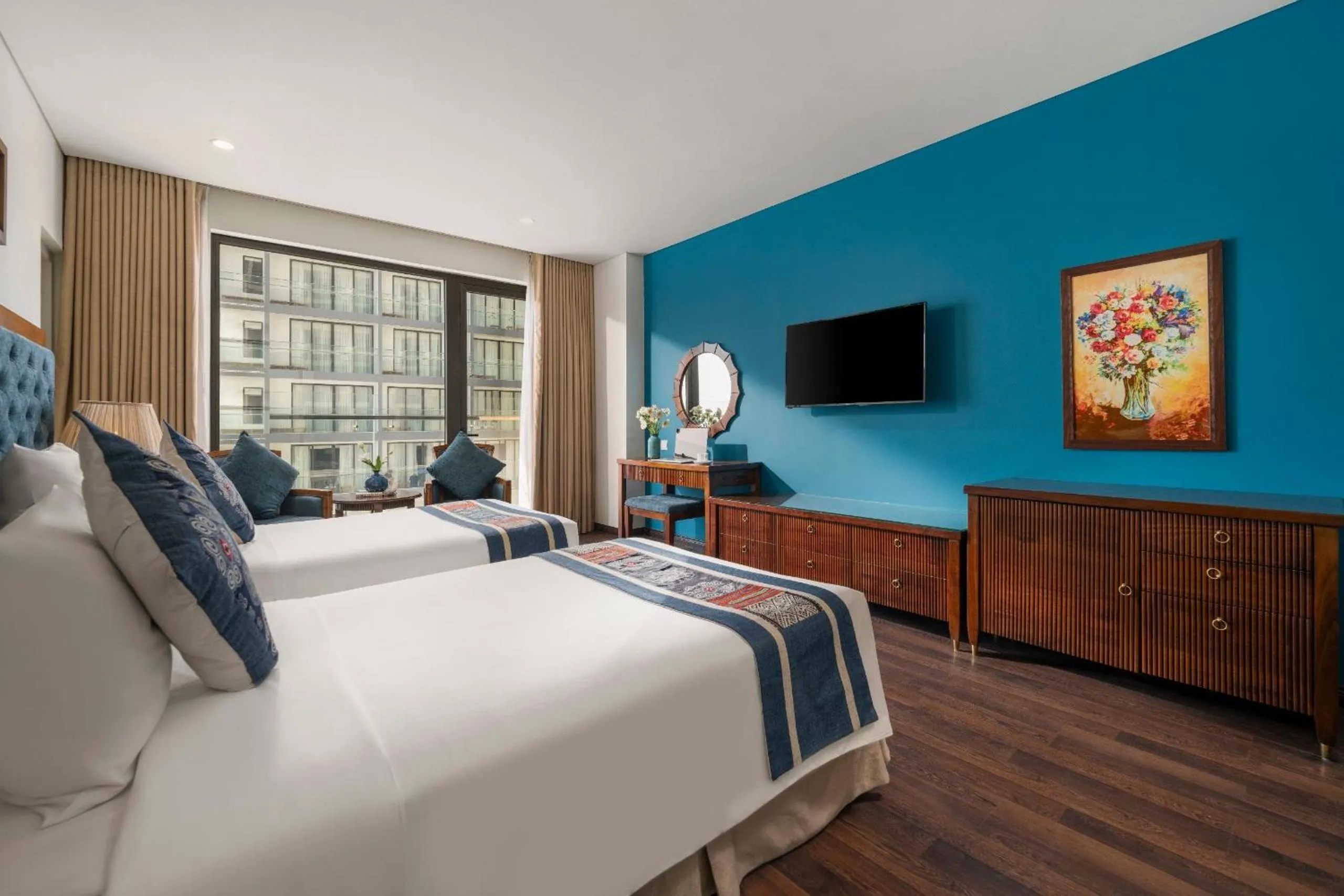 Bed in Balcona Hotel Da Nang