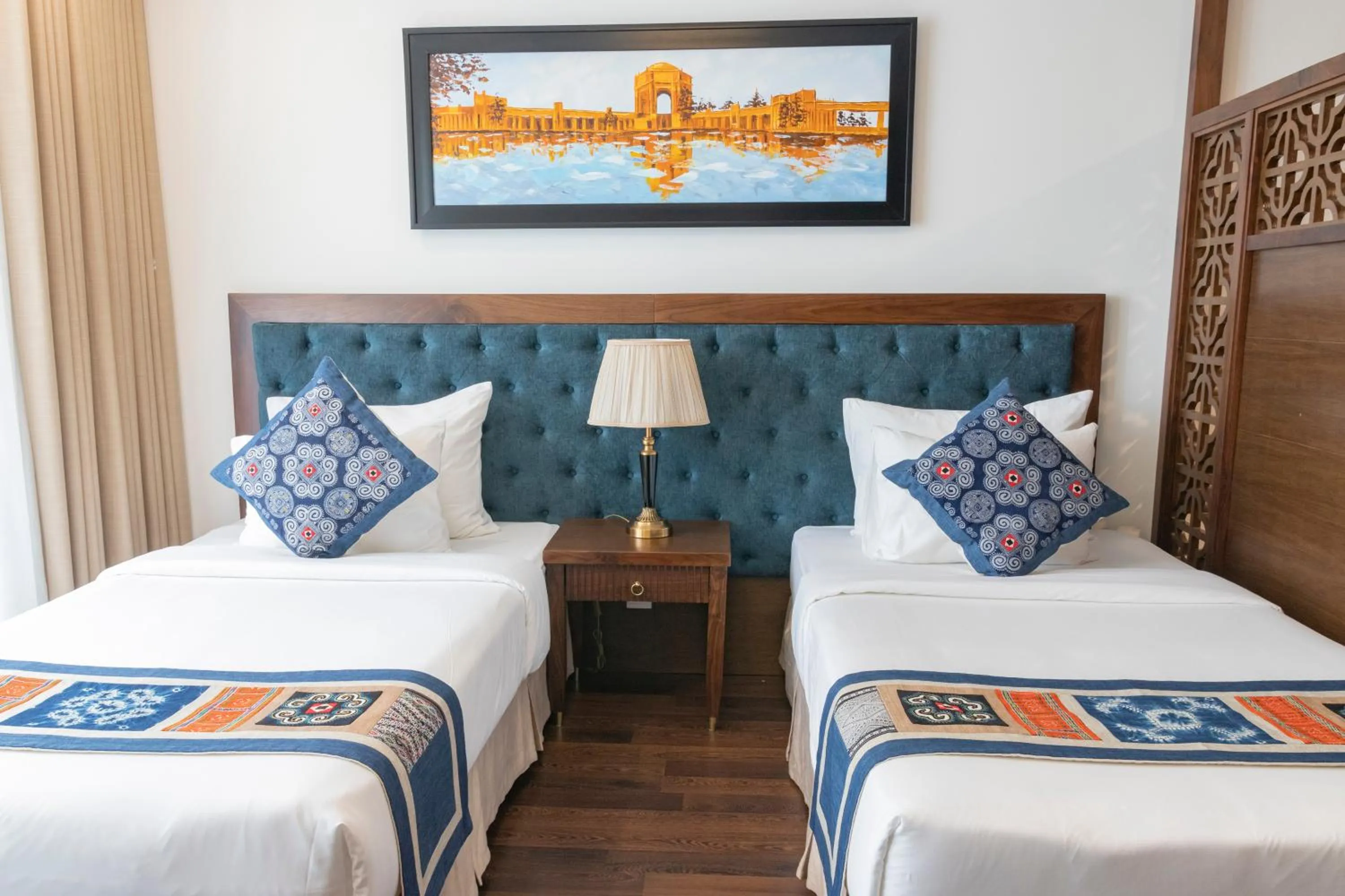 Bed in Balcona Hotel Da Nang