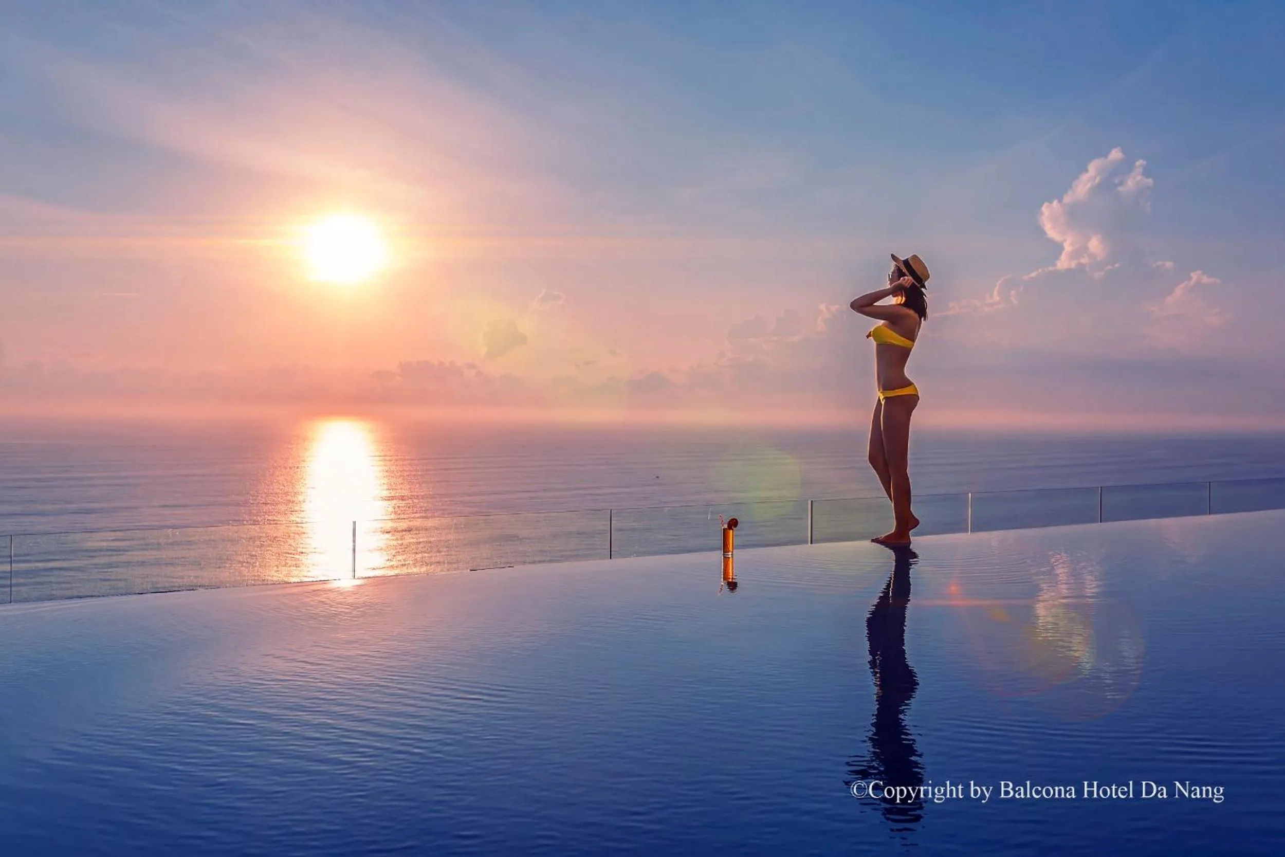 Swimming pool in Balcona Hotel Da Nang