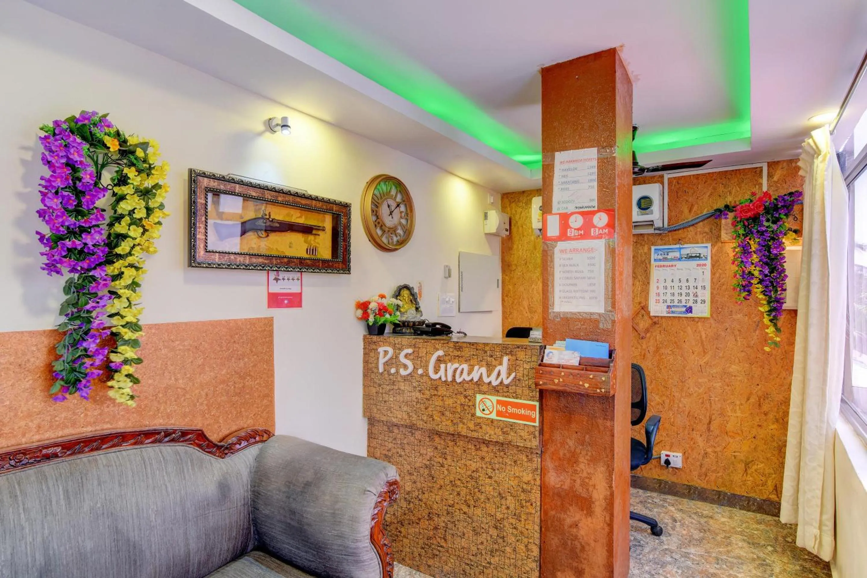 Lobby or reception in Hotel O P S Grand