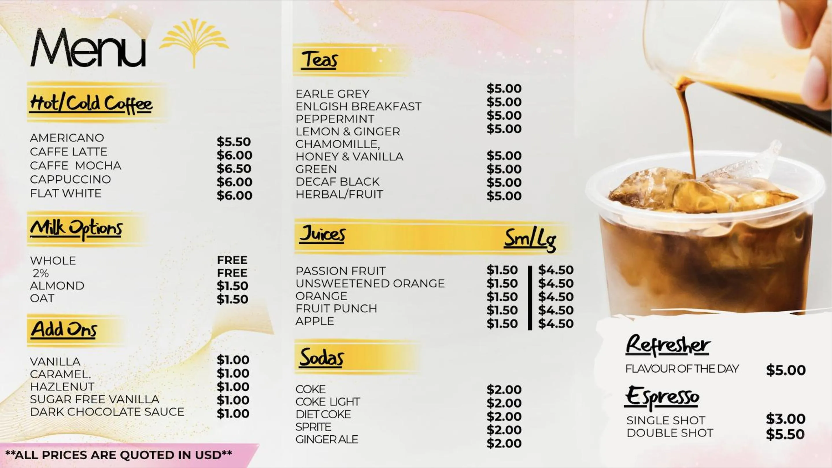 Food in The Palms Resort