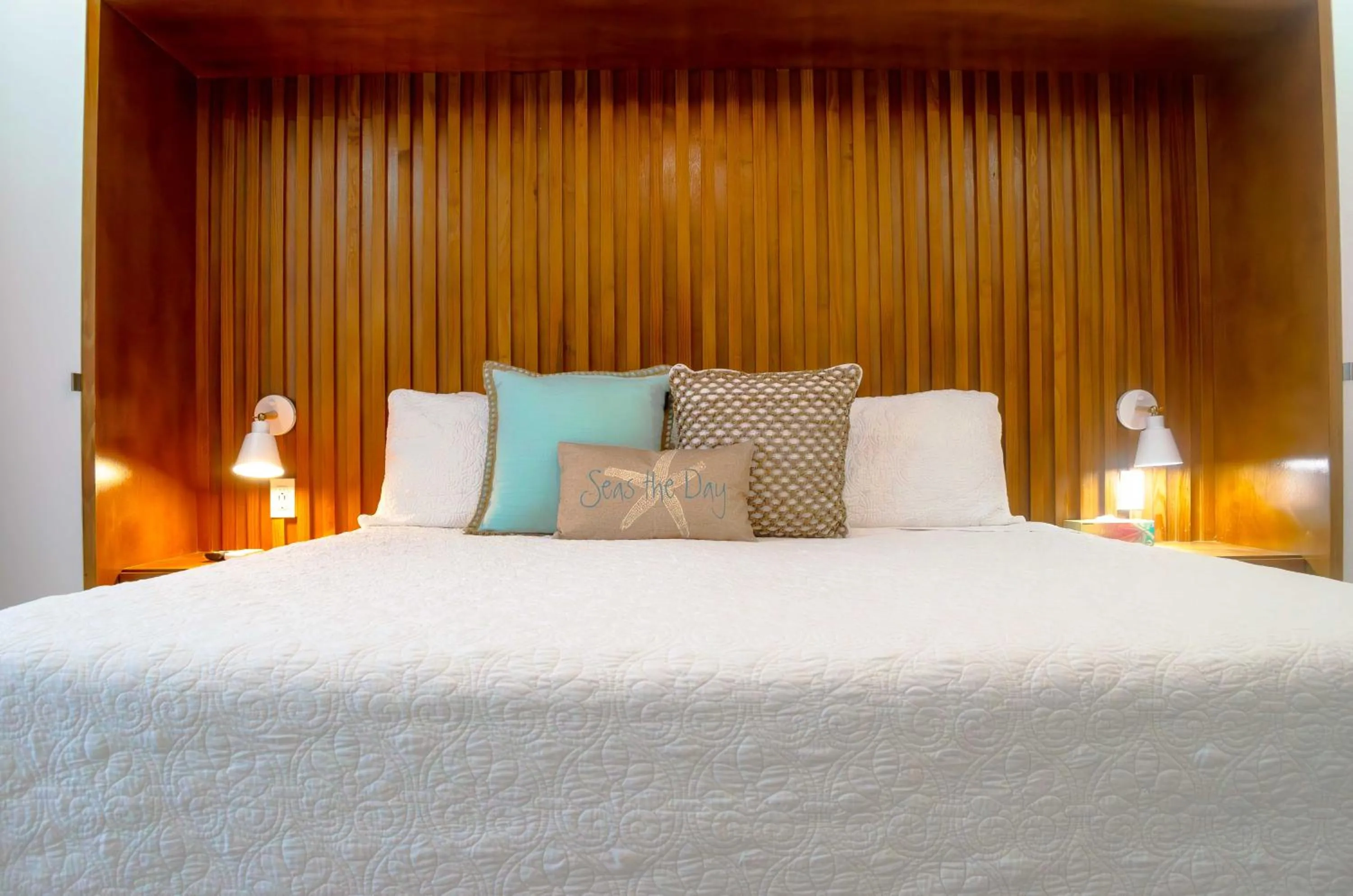 Bed in The Palms Resort