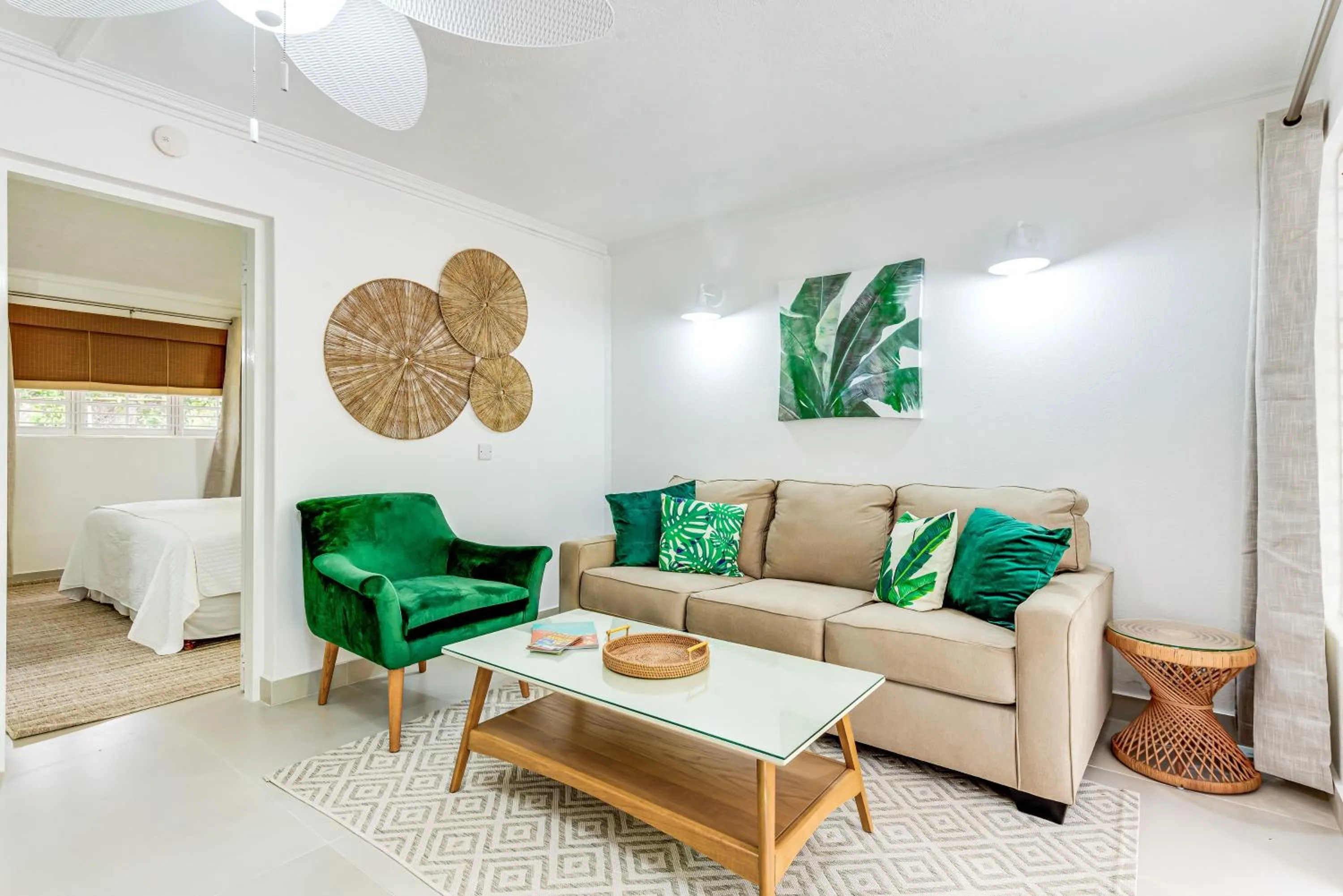 Living room in The Palms Resort