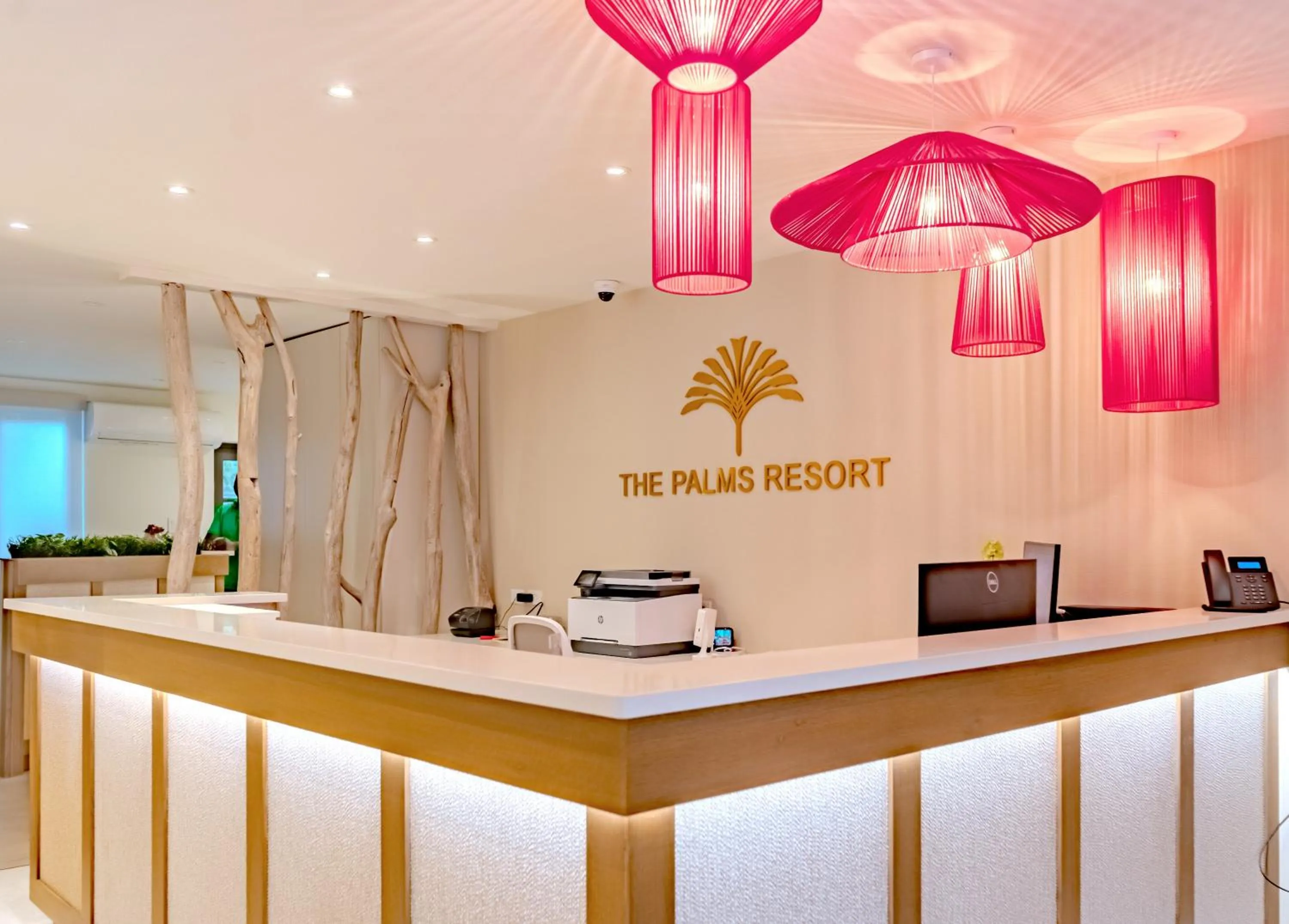 Lobby or reception in The Palms Resort