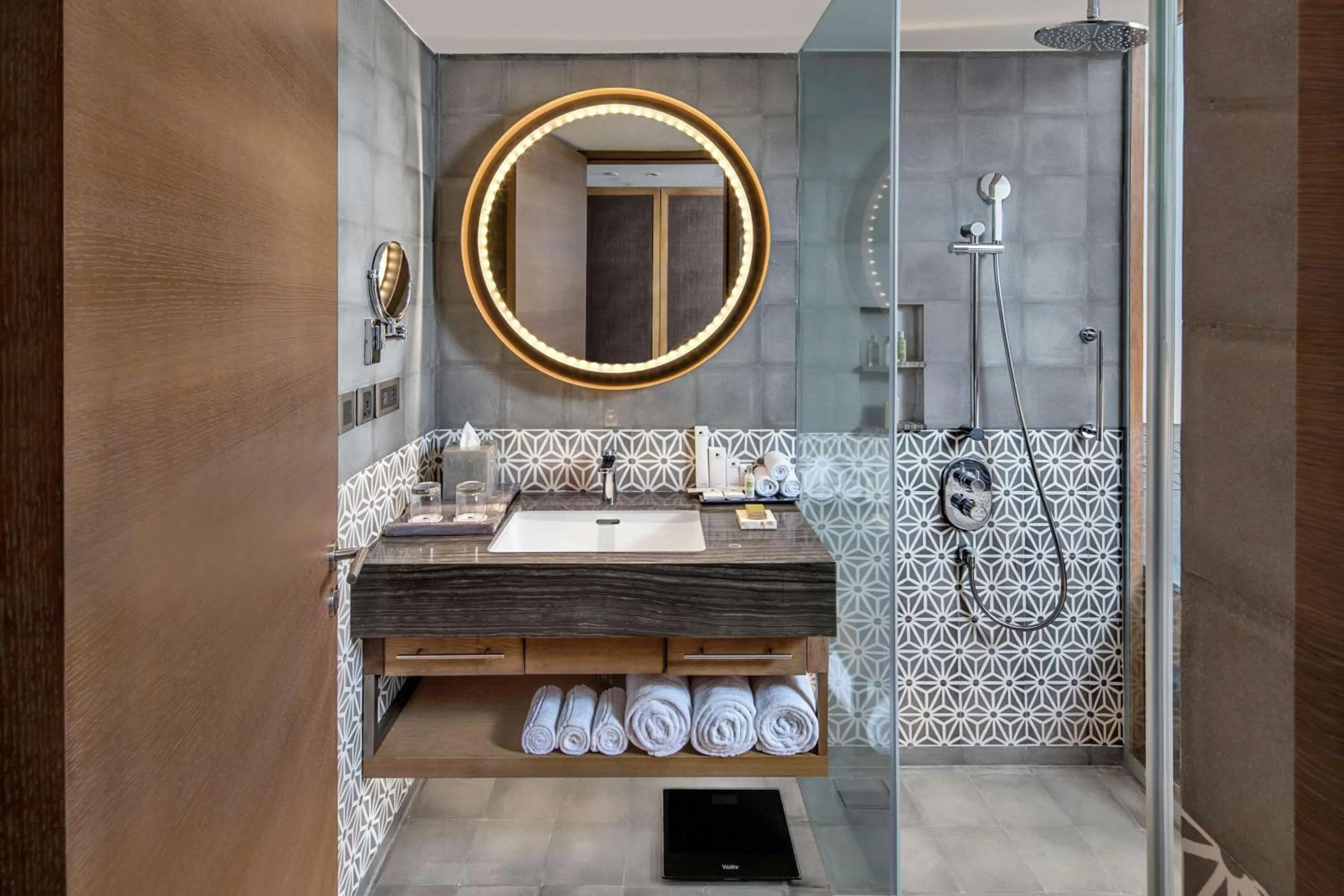 Bathroom in DoubleTree by Hilton Goa - Panaji