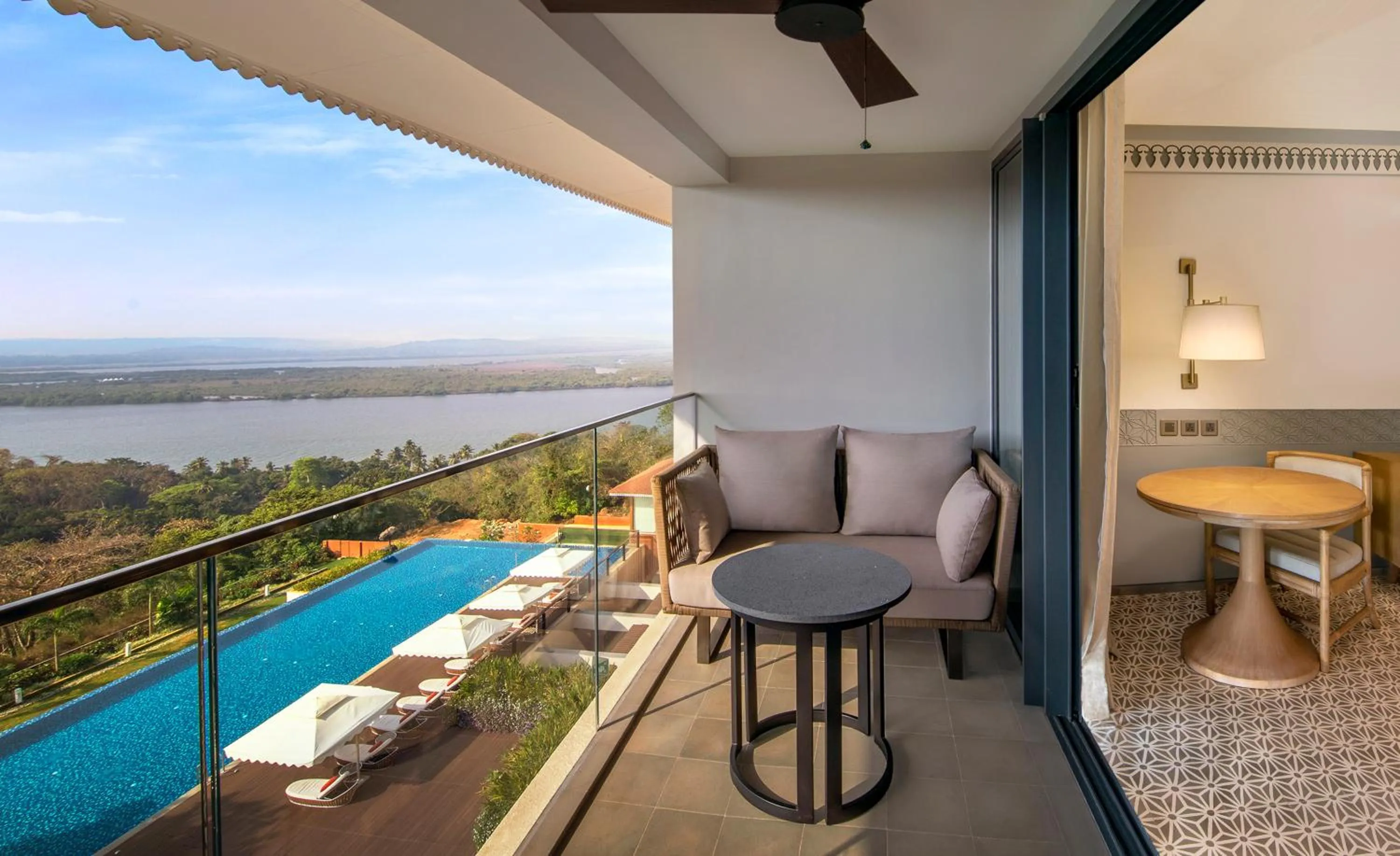 Balcony/Terrace in DoubleTree by Hilton Goa - Panaji