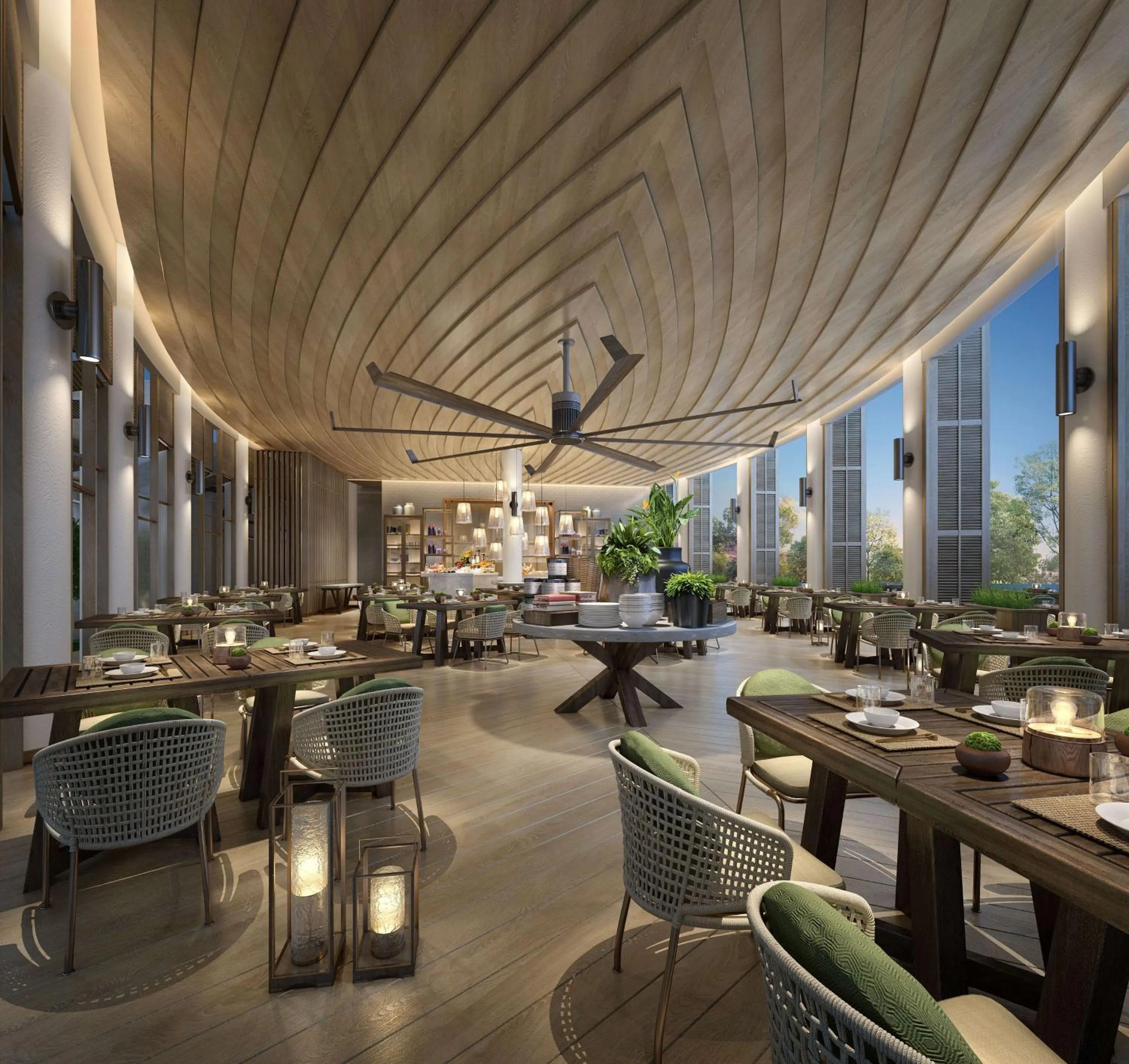 Restaurant/places to eat in Doubletree Resort By Hilton Hainan - Xinglong Lakeside