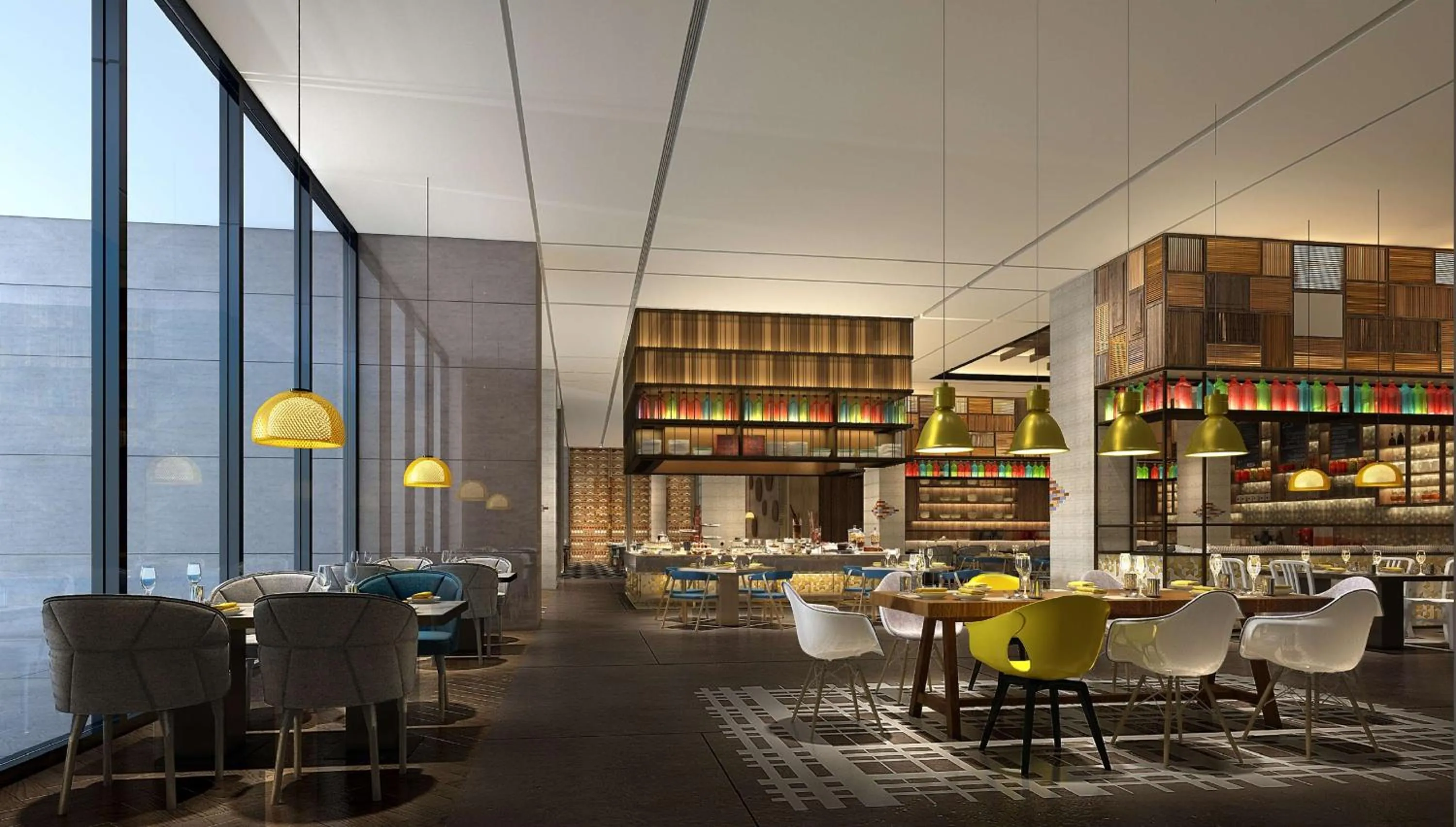 Dining area in Doubletree Resort By Hilton Hainan - Xinglong Lakeside