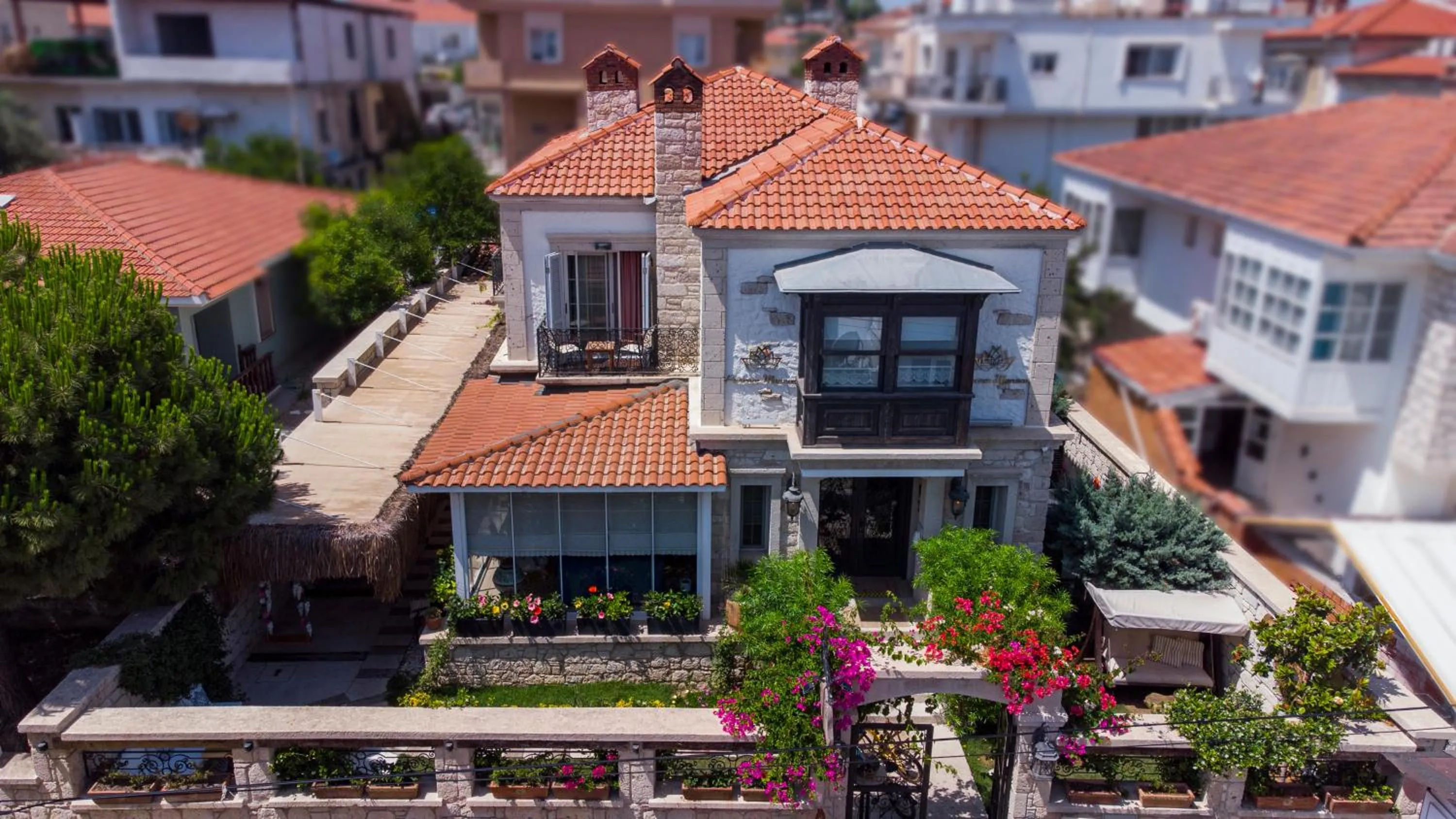Bird's eye view in PROVENCE MANSİON ALAÇATI