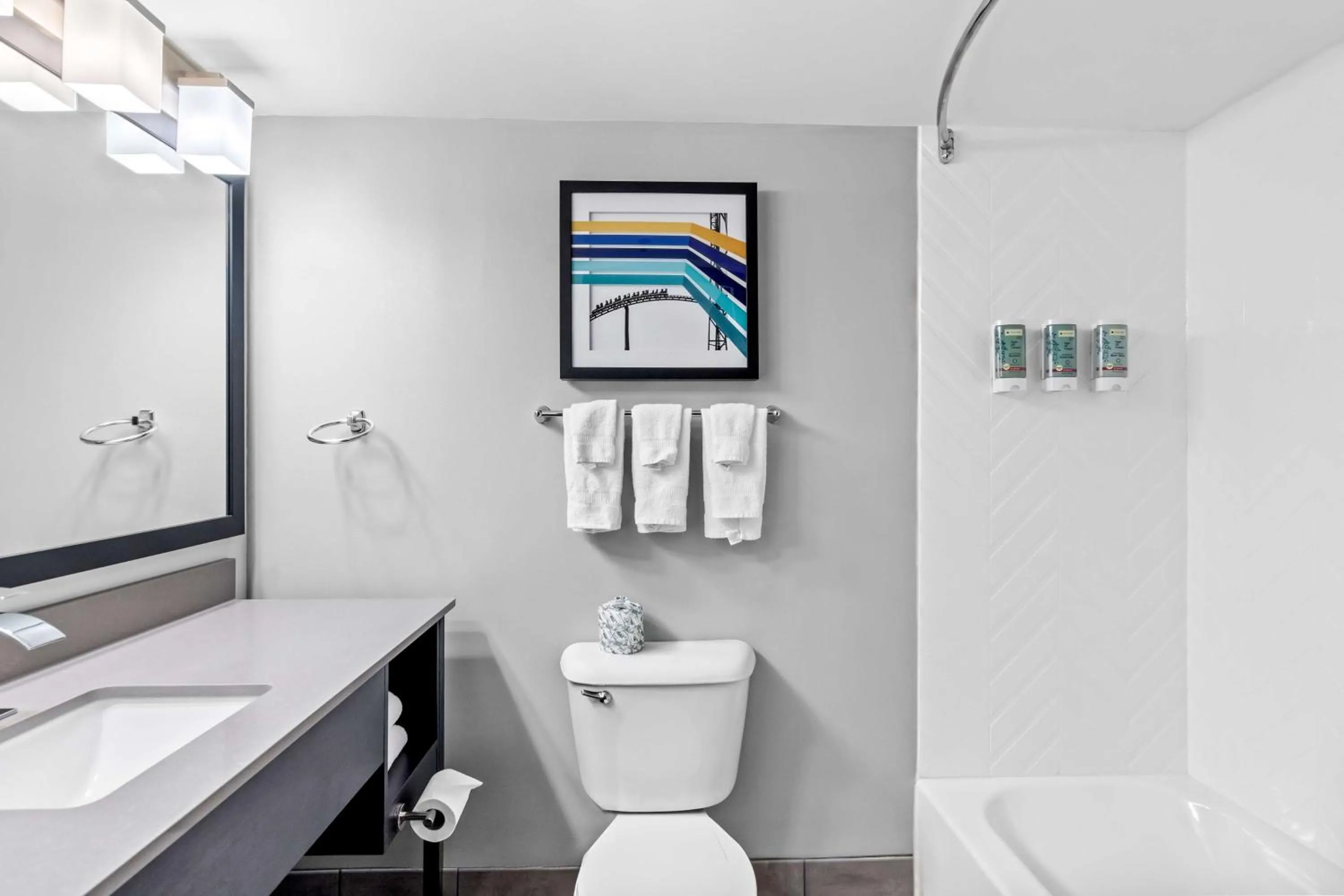 Bathroom in Best Western Doswell Hotel