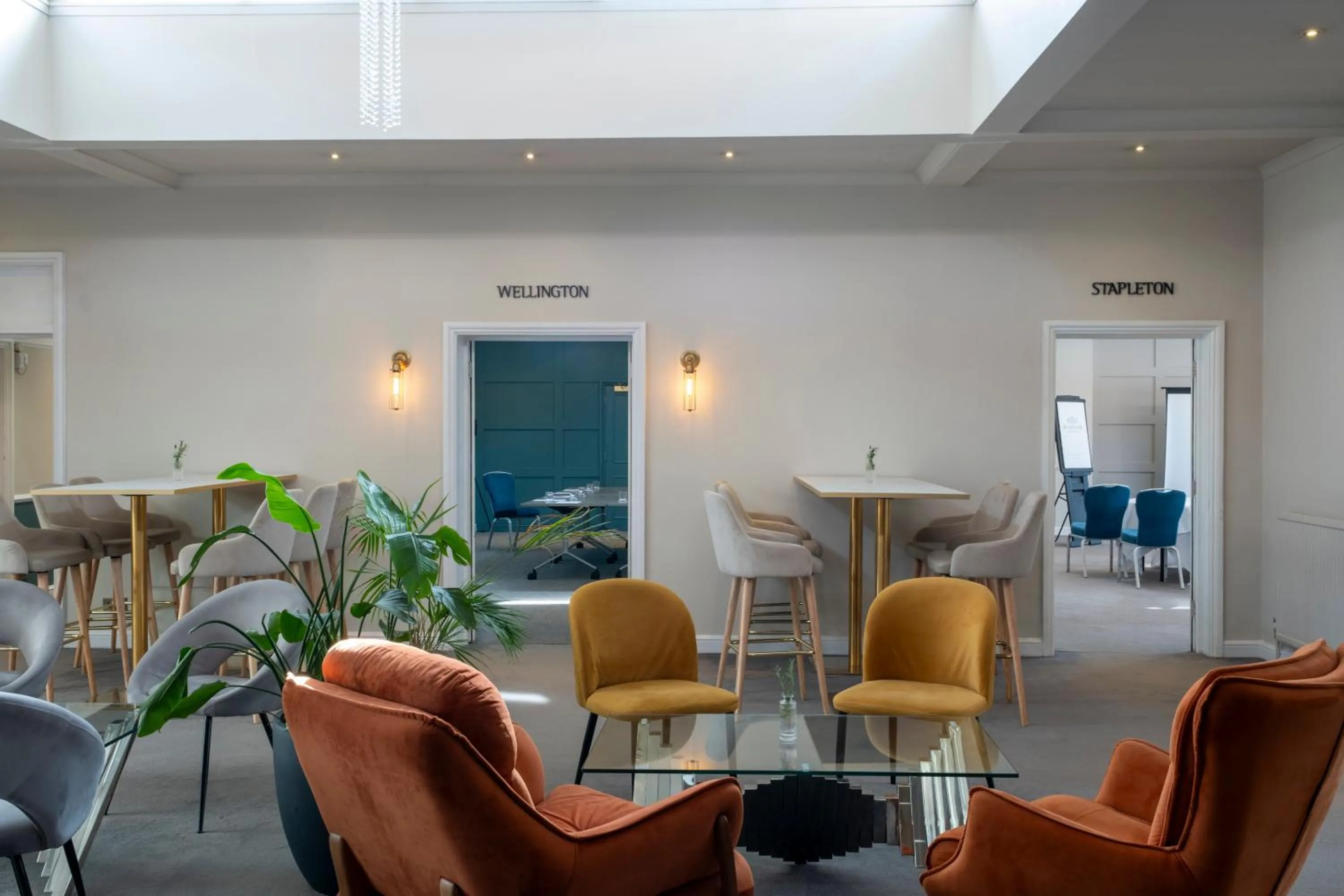 Seating area in Warbrook House Heritage Hotel