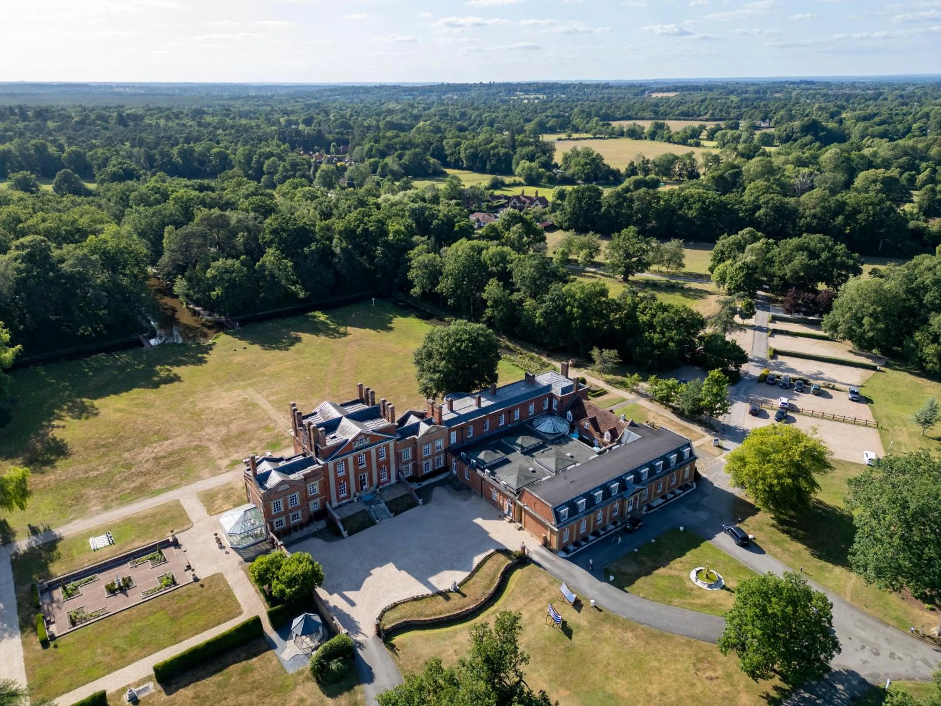 Property building in Warbrook House Heritage Hotel