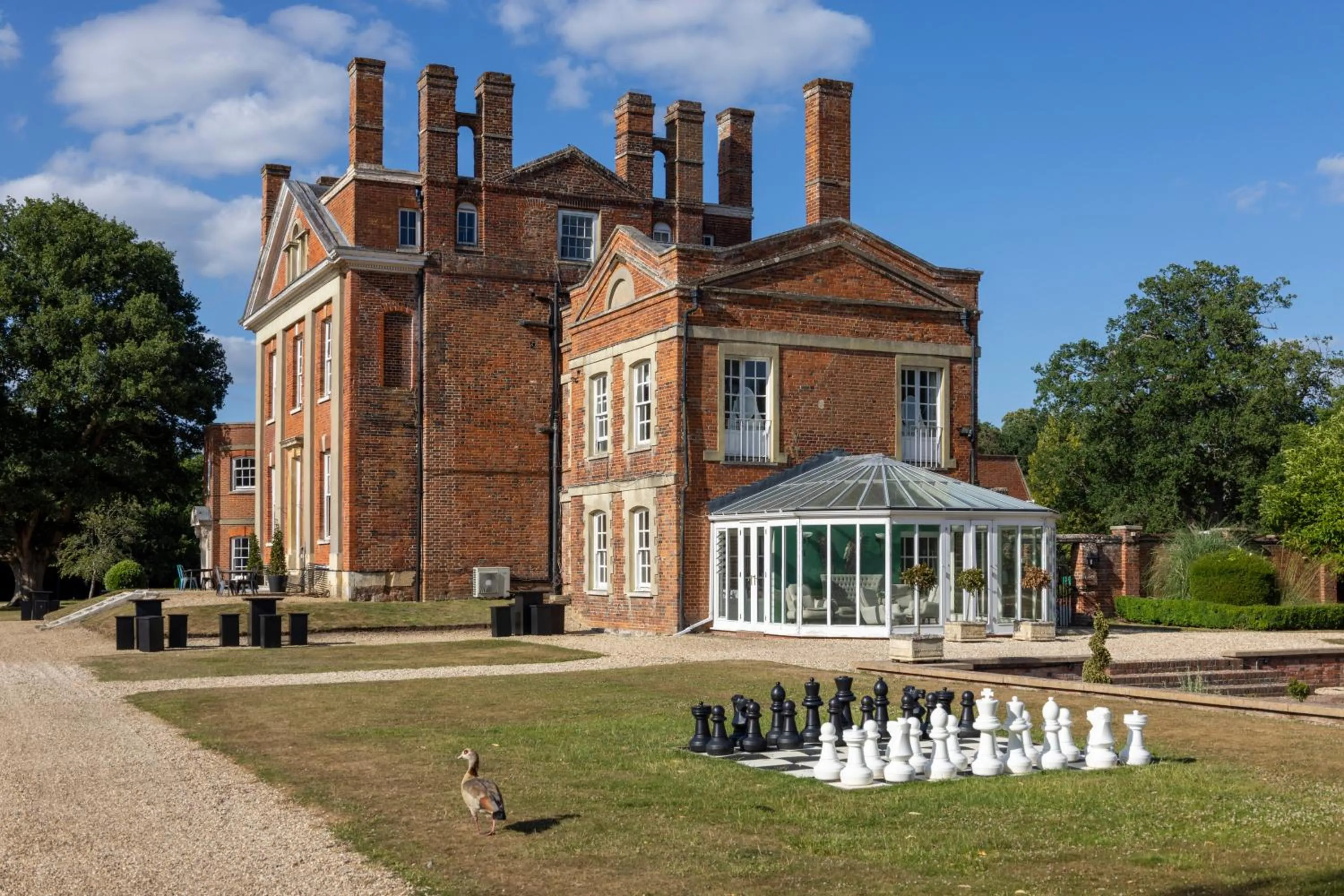 Property building in Warbrook House Heritage Hotel