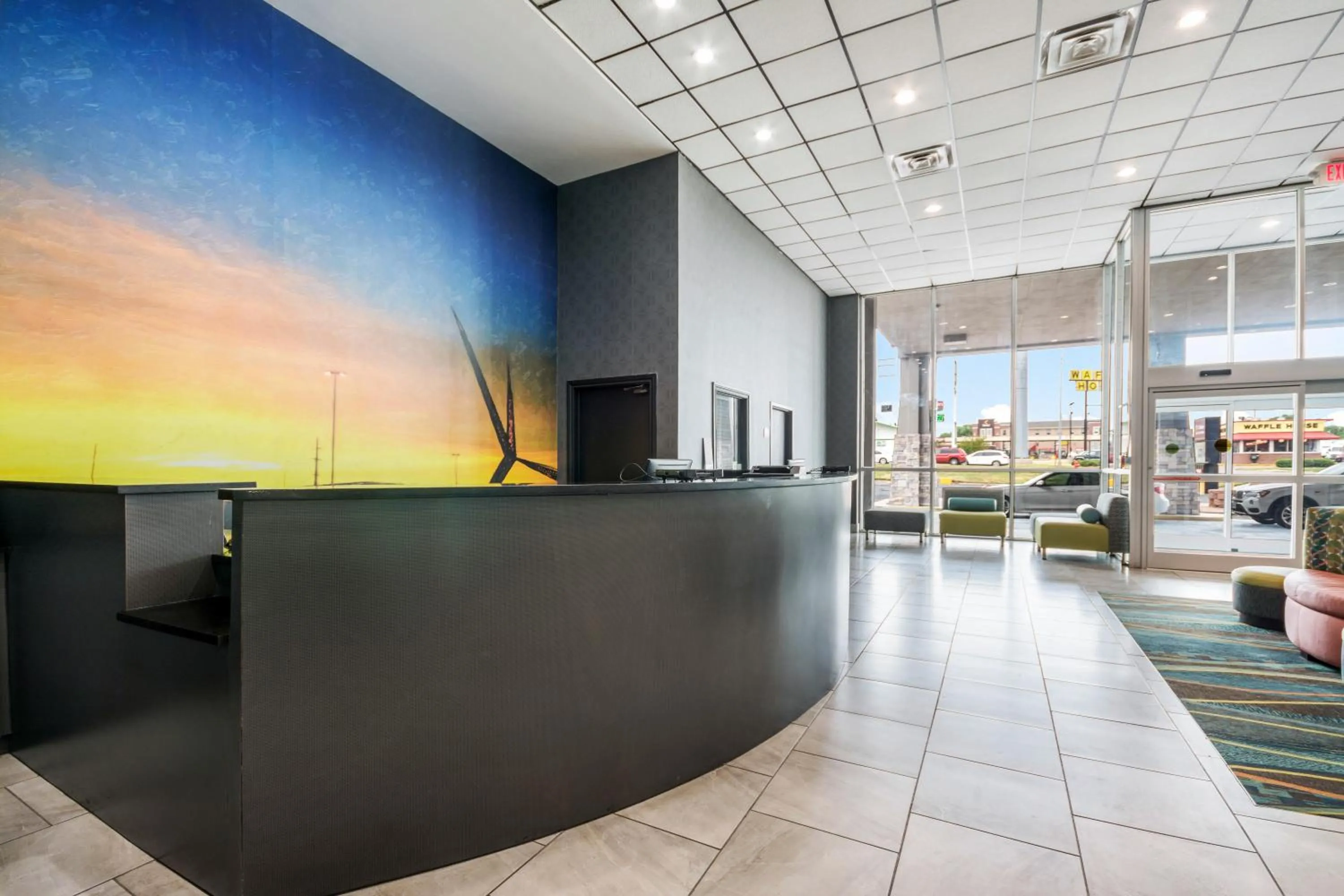 Lobby or reception in Days Inn by Wyndham Oklahoma City Bricktown