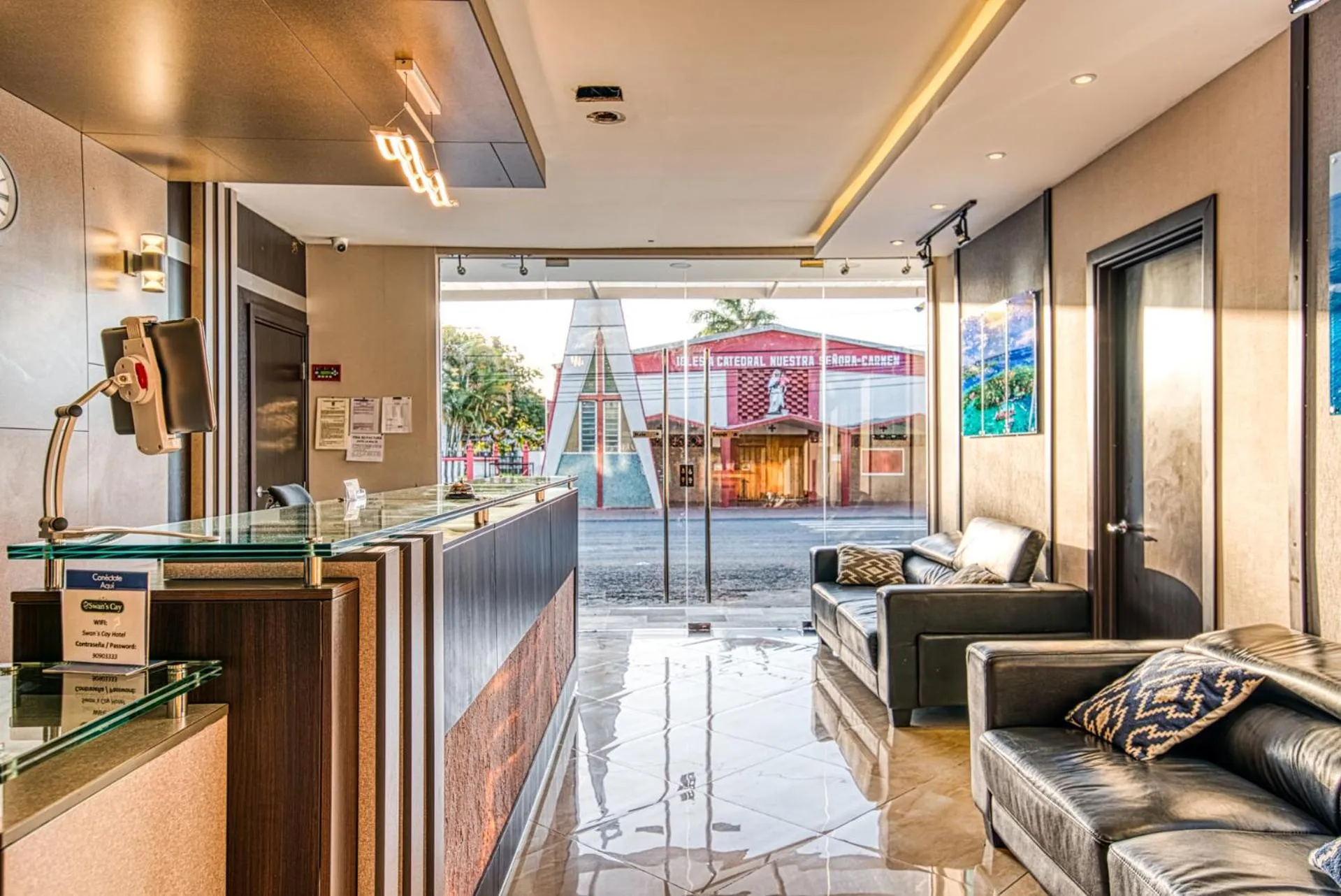 Property building in Swans Cay Hotel