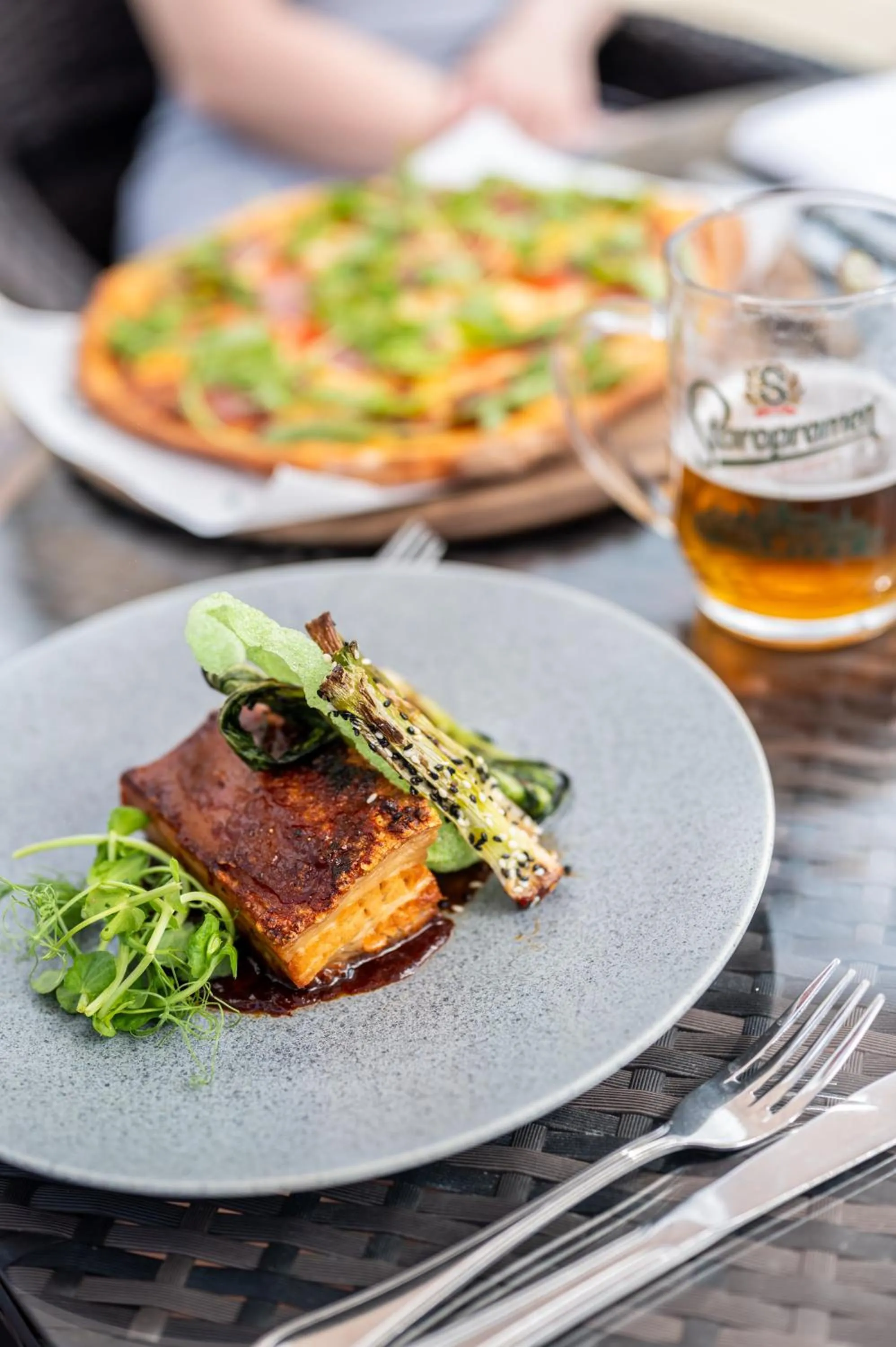 Food close-up in Eastwood Hall