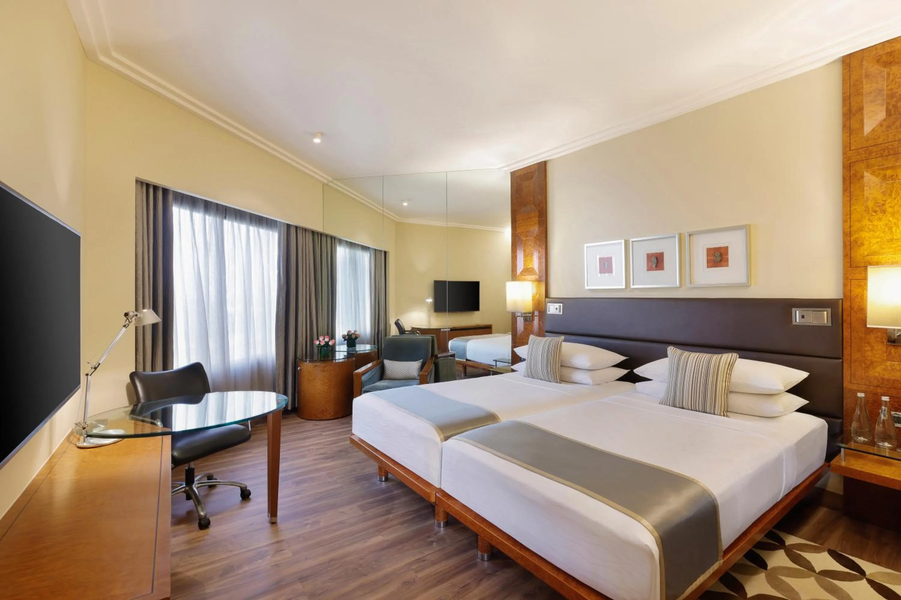 Bed in Hyatt Regency Delhi