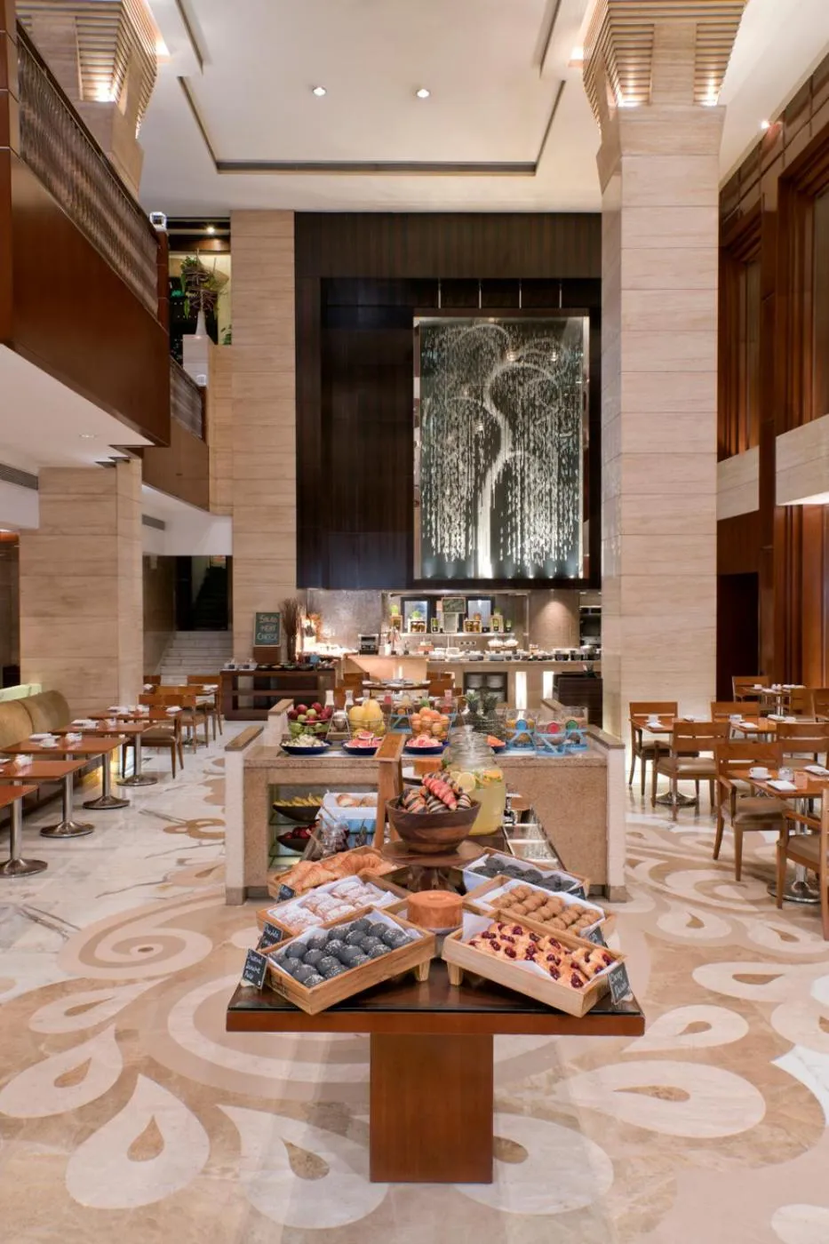Breakfast in Hyatt Regency Delhi