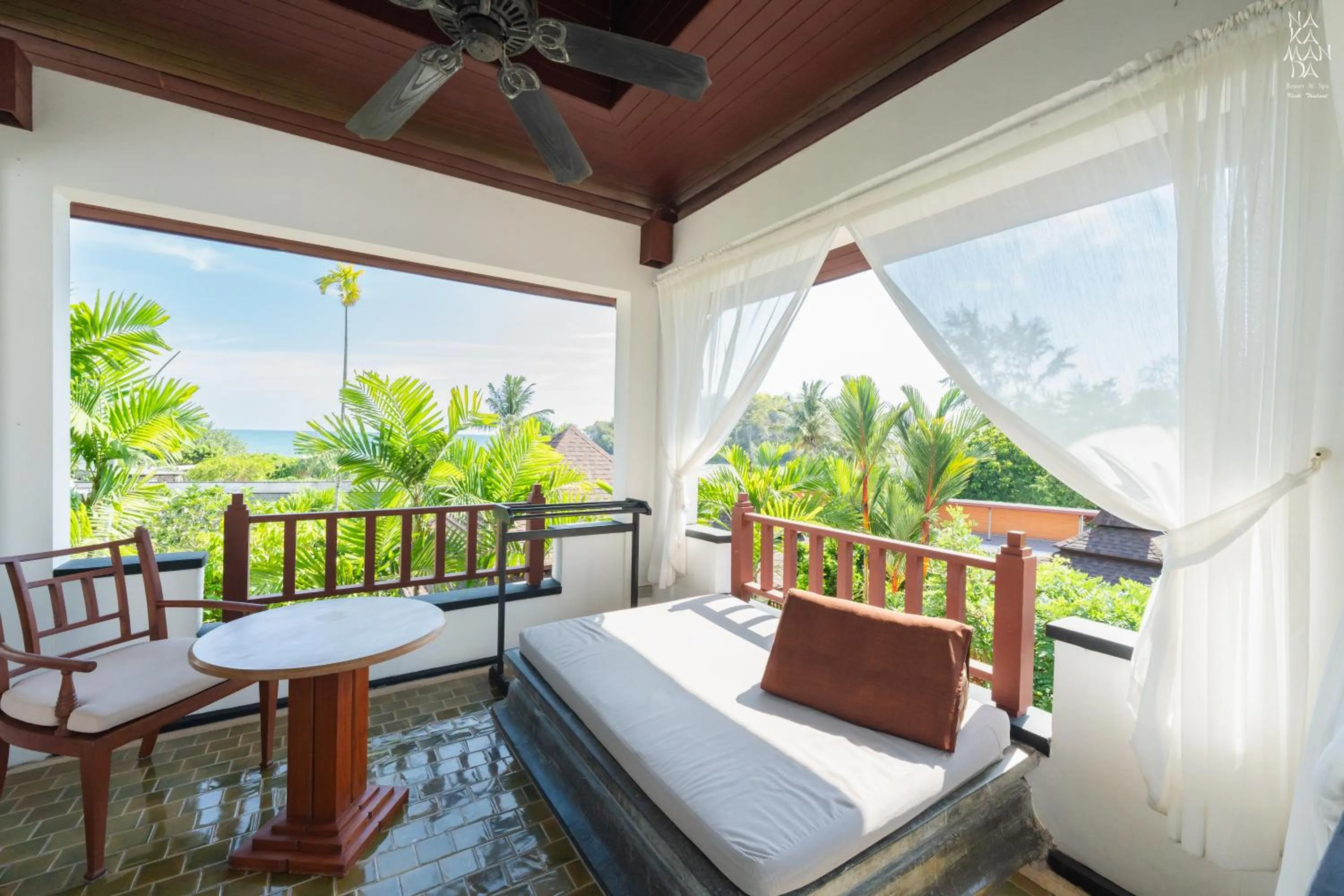 View (from property/room), Bed in Nakamanda Resort and Spa