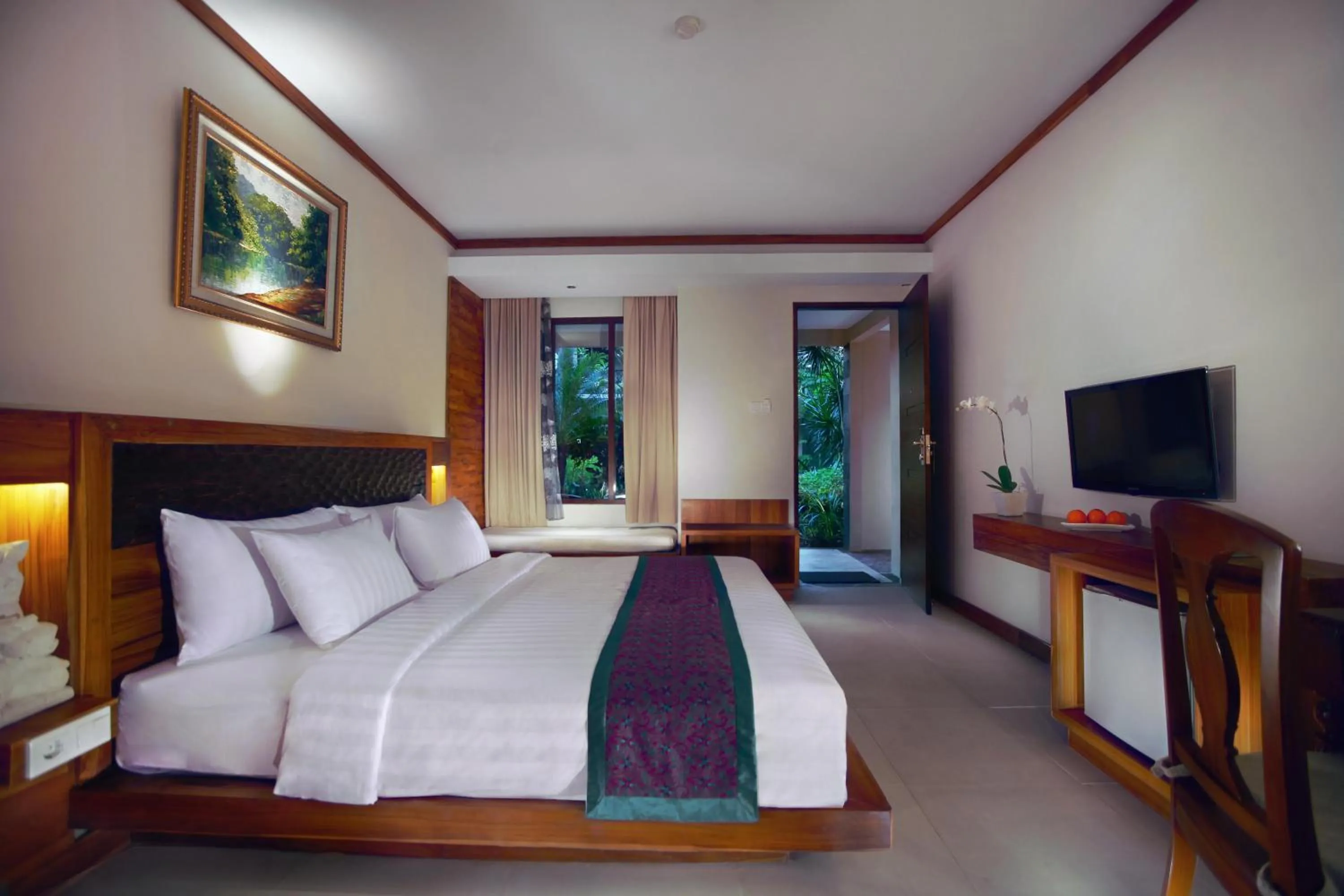 Photo of the whole room, Bed in Aston Sunset Beach Resort - Gili Trawangan