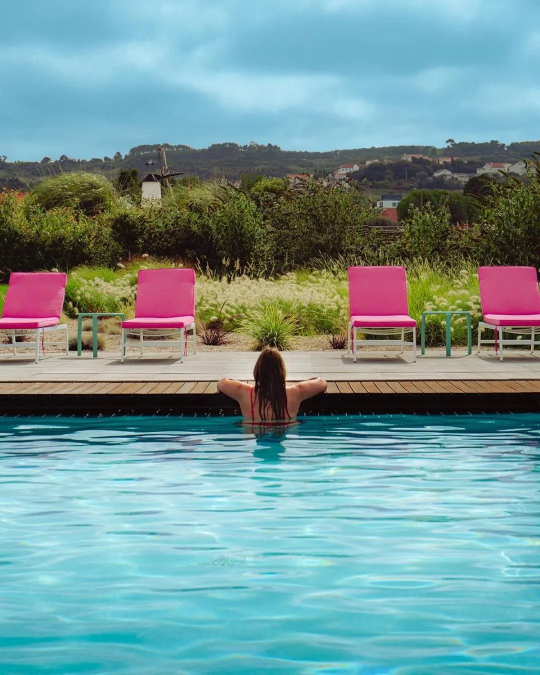 Swimming pool in Flamboyant Boutique B&B