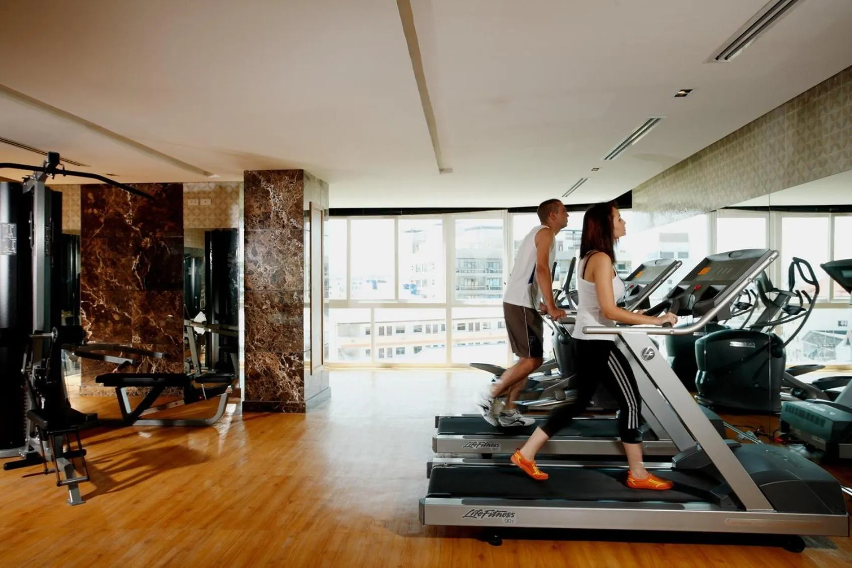Fitness centre/facilities in Centara Nova Hotel Pattaya