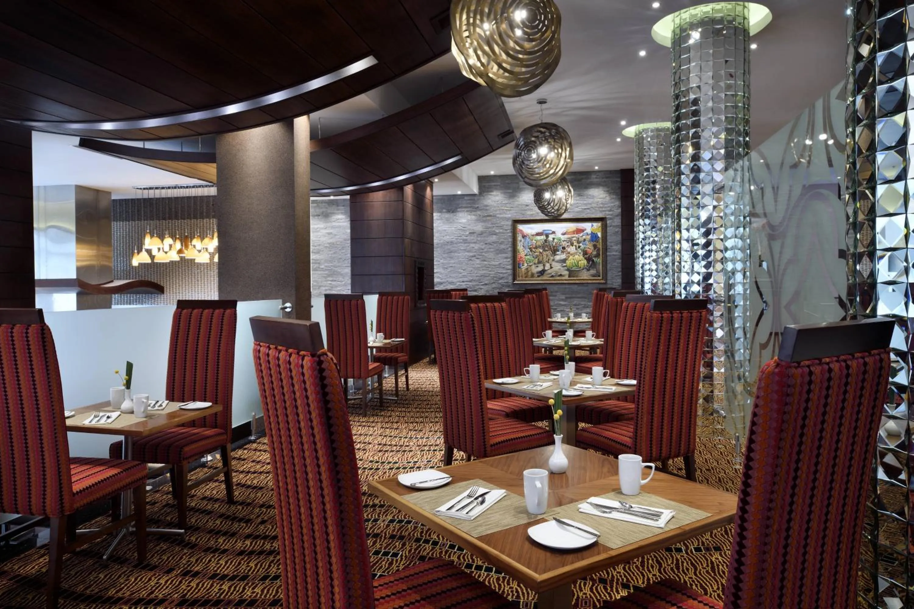 Restaurant/places to eat in Accra Marriott Hotel