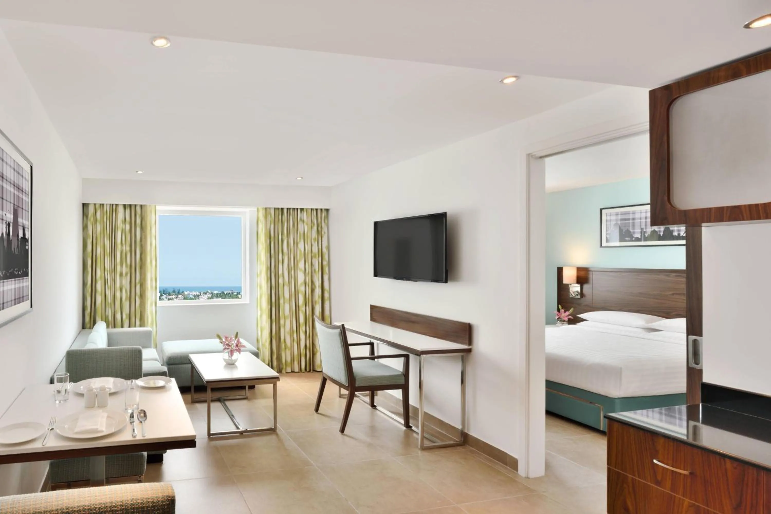 Bedroom, Bed in Fairfield by Marriott Chennai OMR