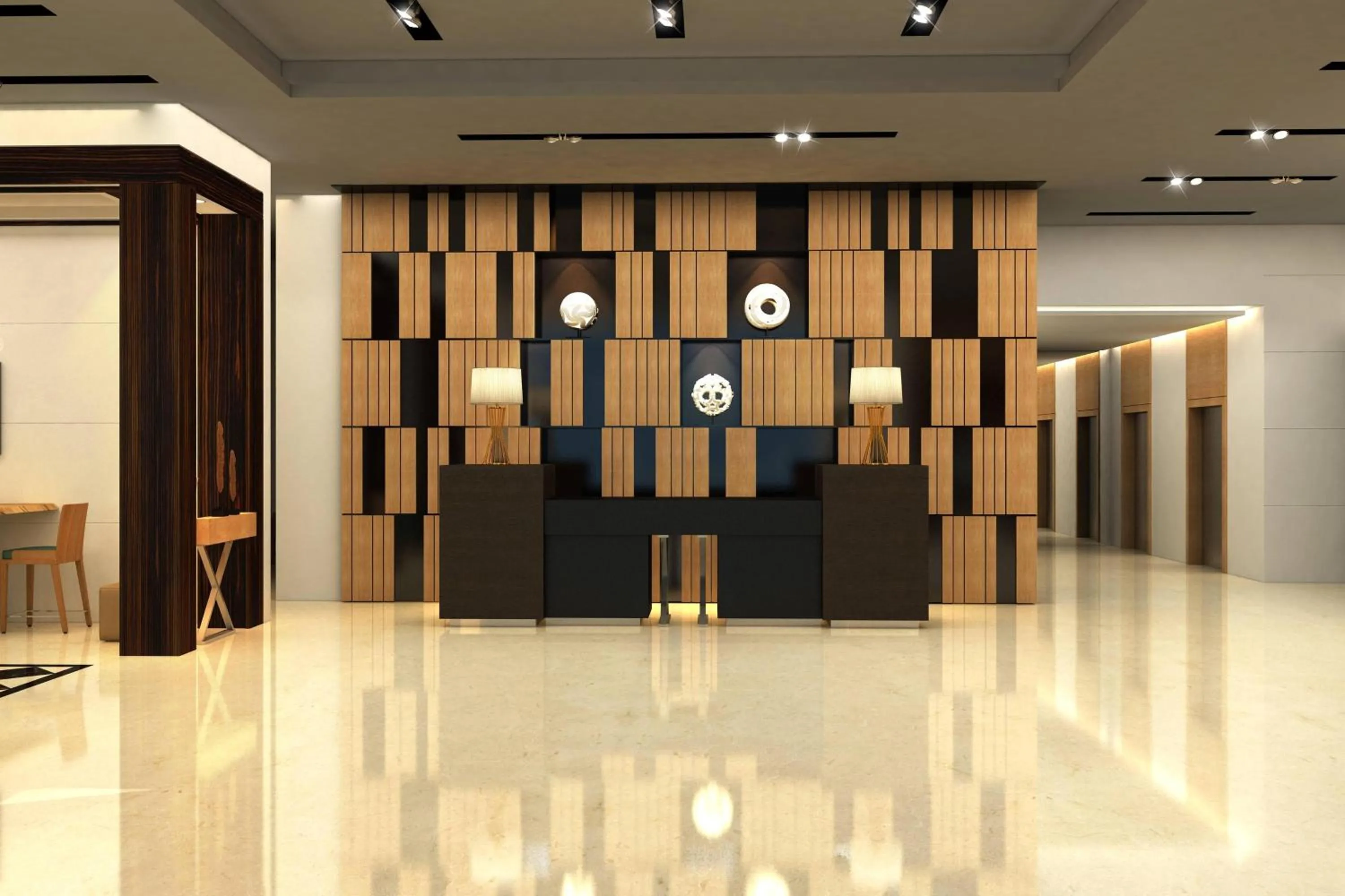 Lobby or reception in Fairfield by Marriott Chennai OMR