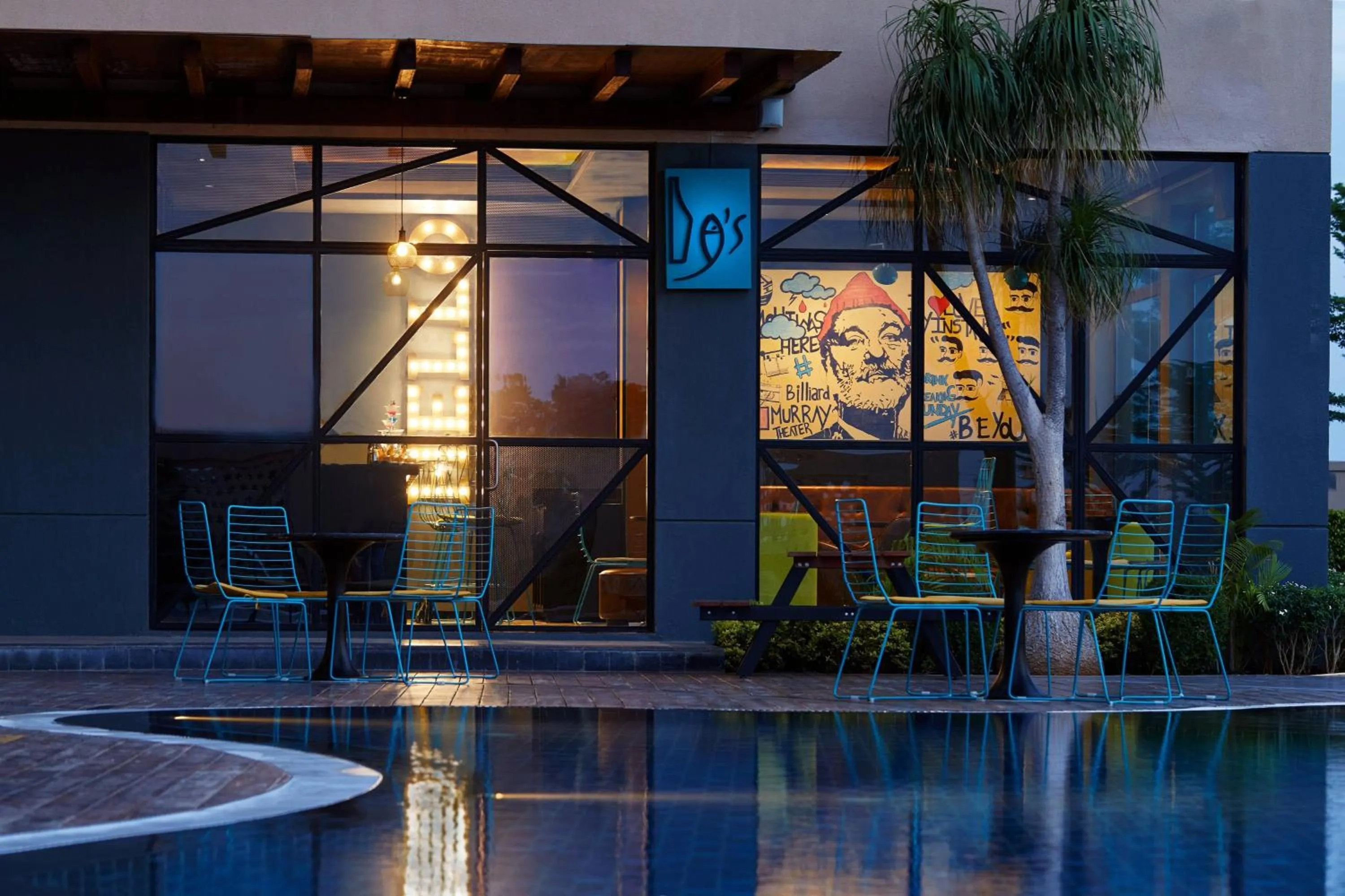 Swimming pool in Fairfield by Marriott Sriperumbudur