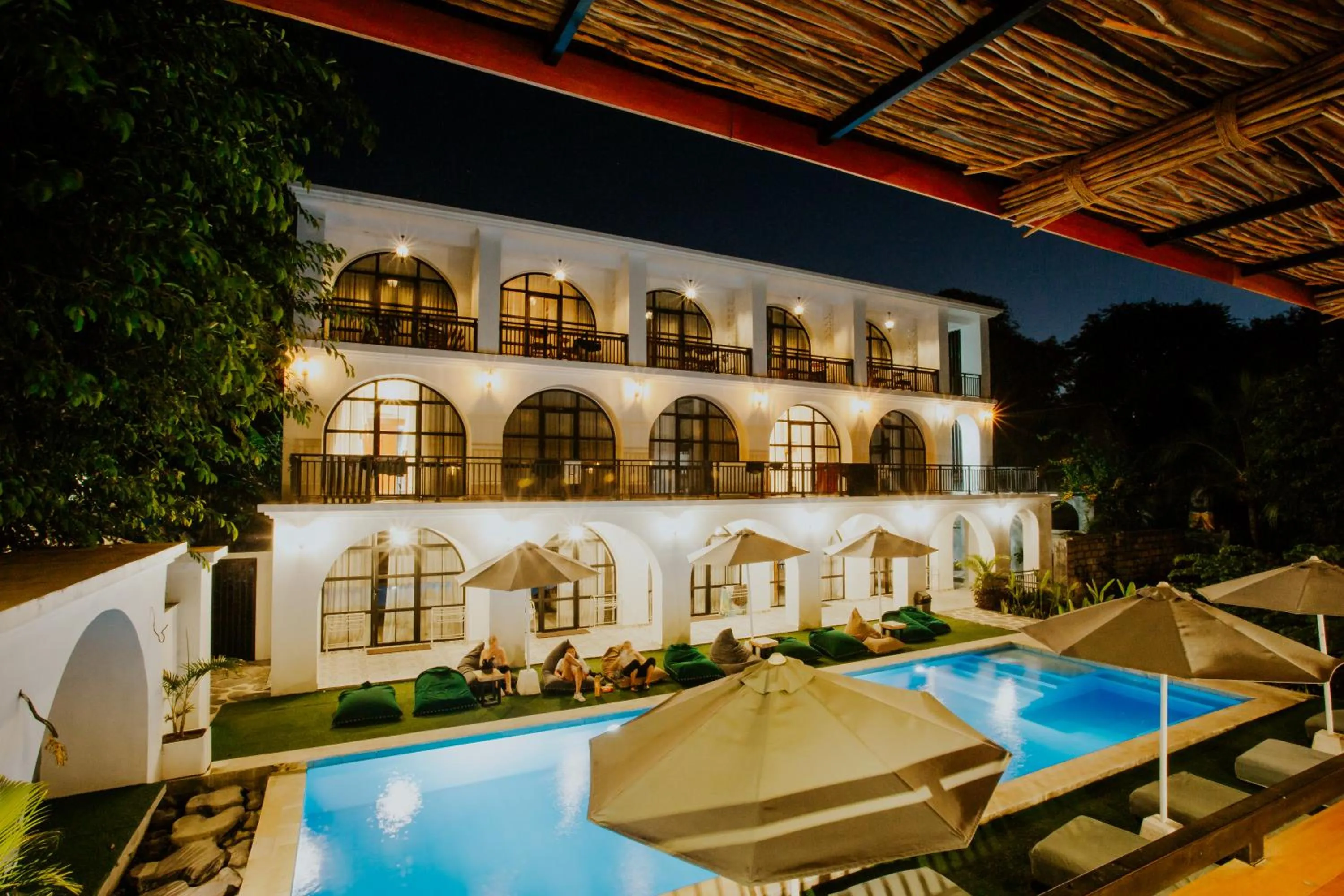 Property building in Nuansa Penida Hostel