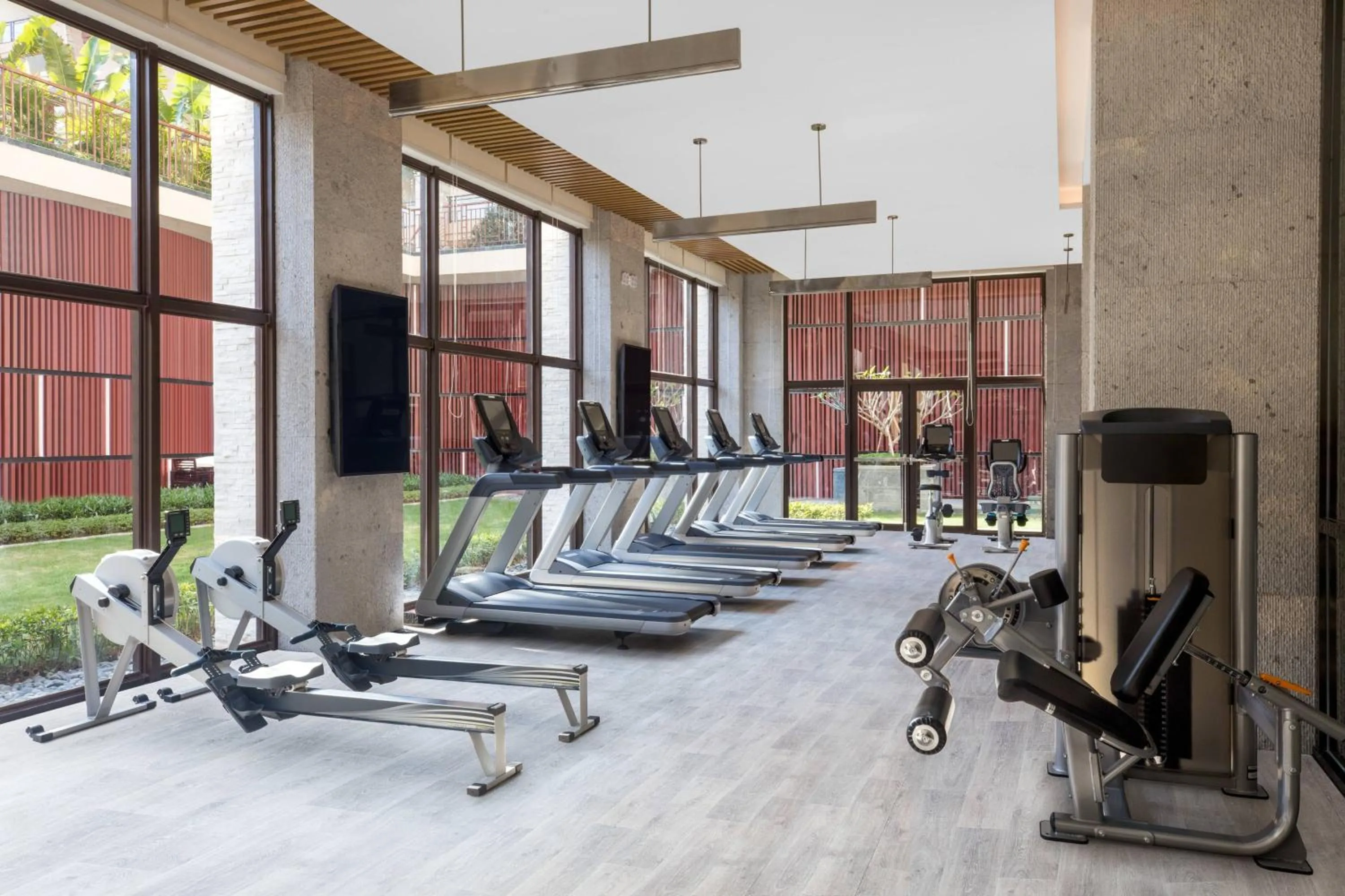 Fitness centre/facilities in Xiamen Marriott Hotel & Conference Centre