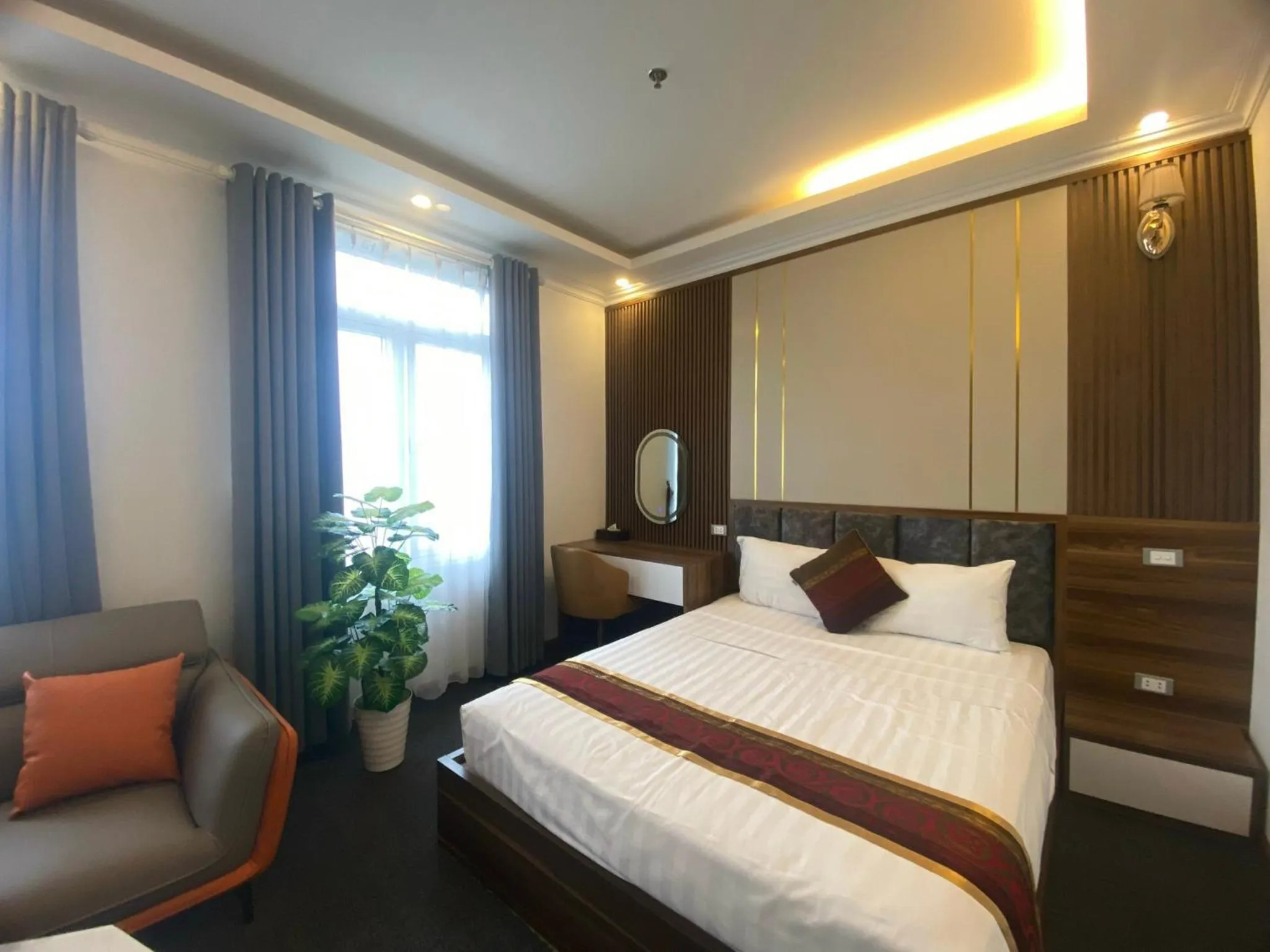 Bed in Win Villa Hotel & Apartment