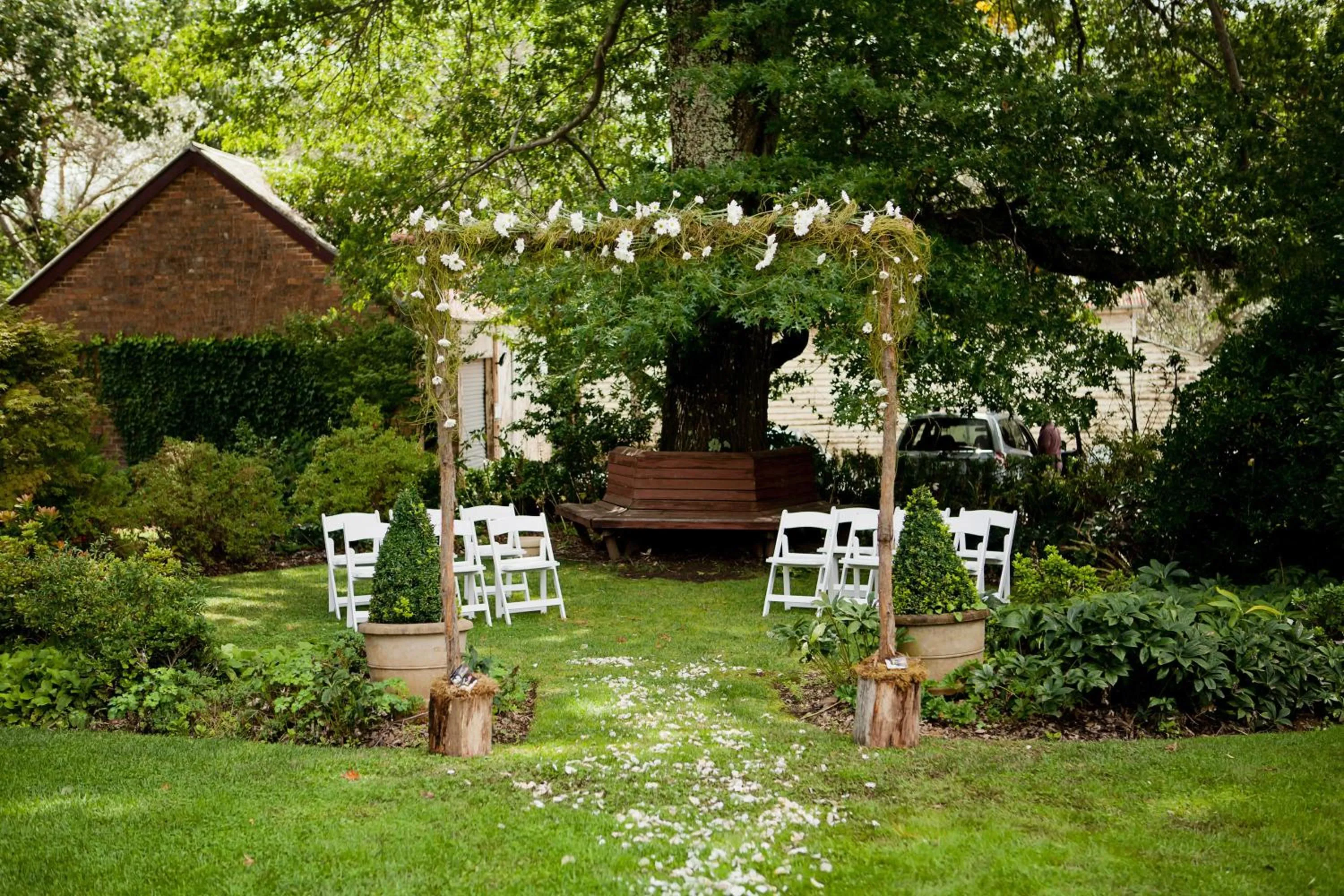 Garden in Peppers Manor House