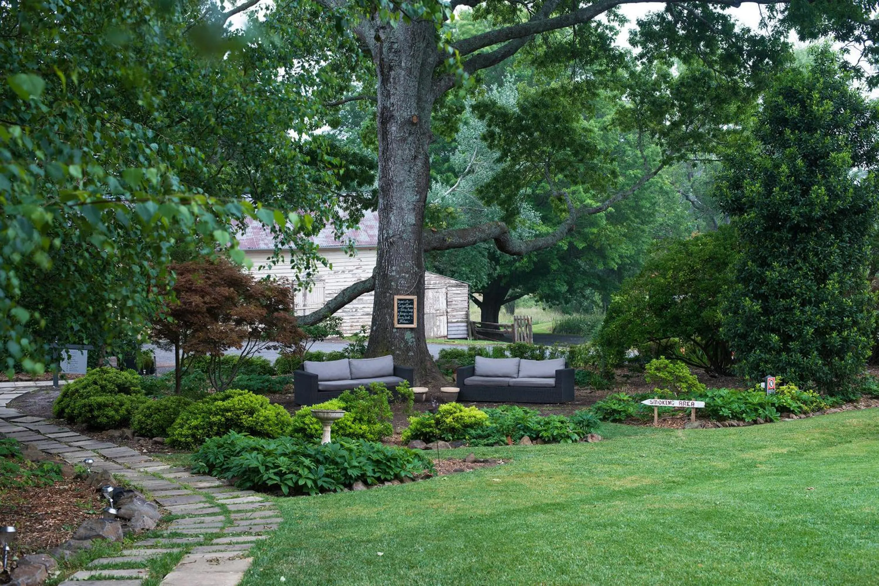 Garden in Peppers Manor House