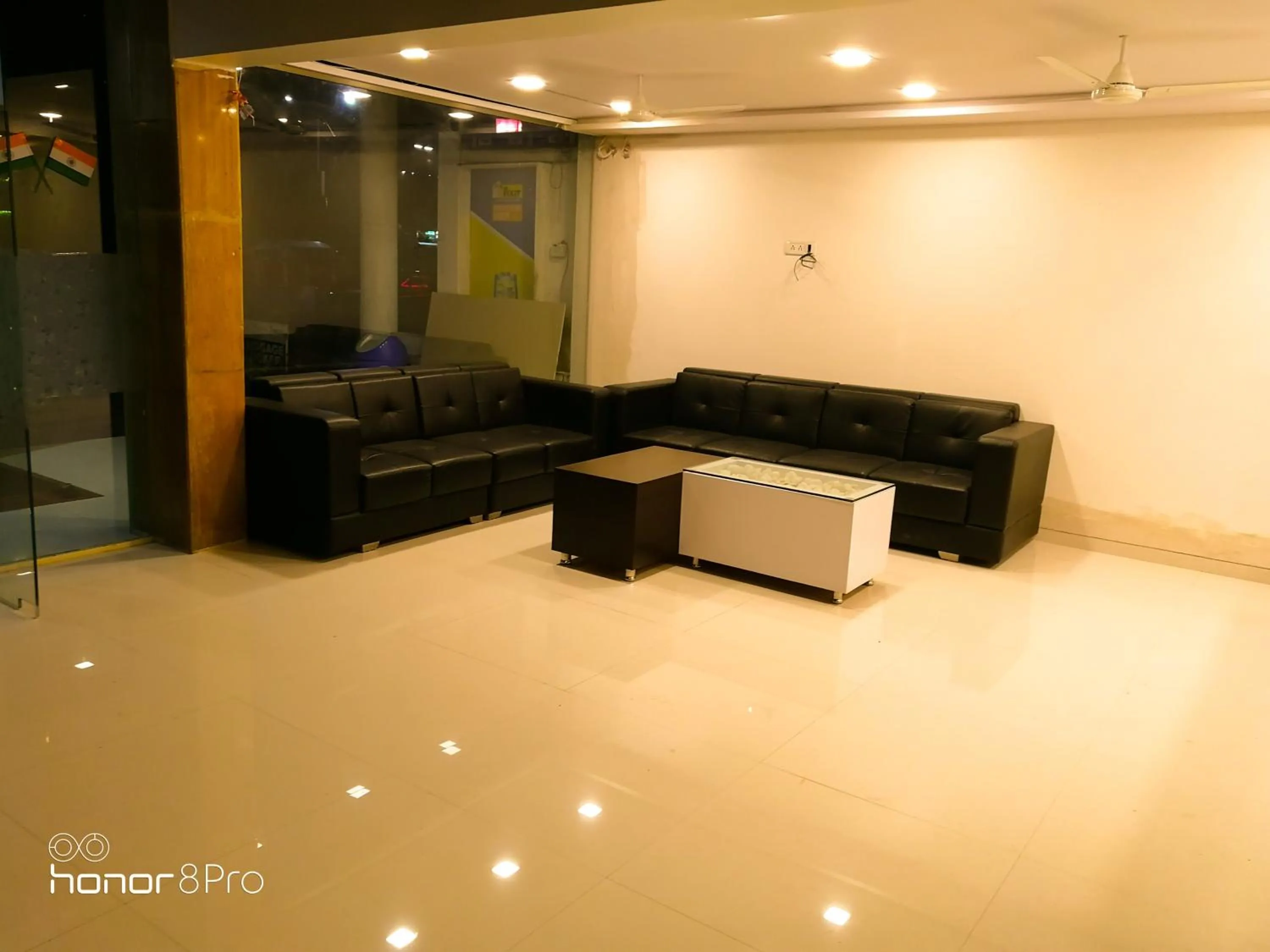 Seating area in Hotel Neem Tree