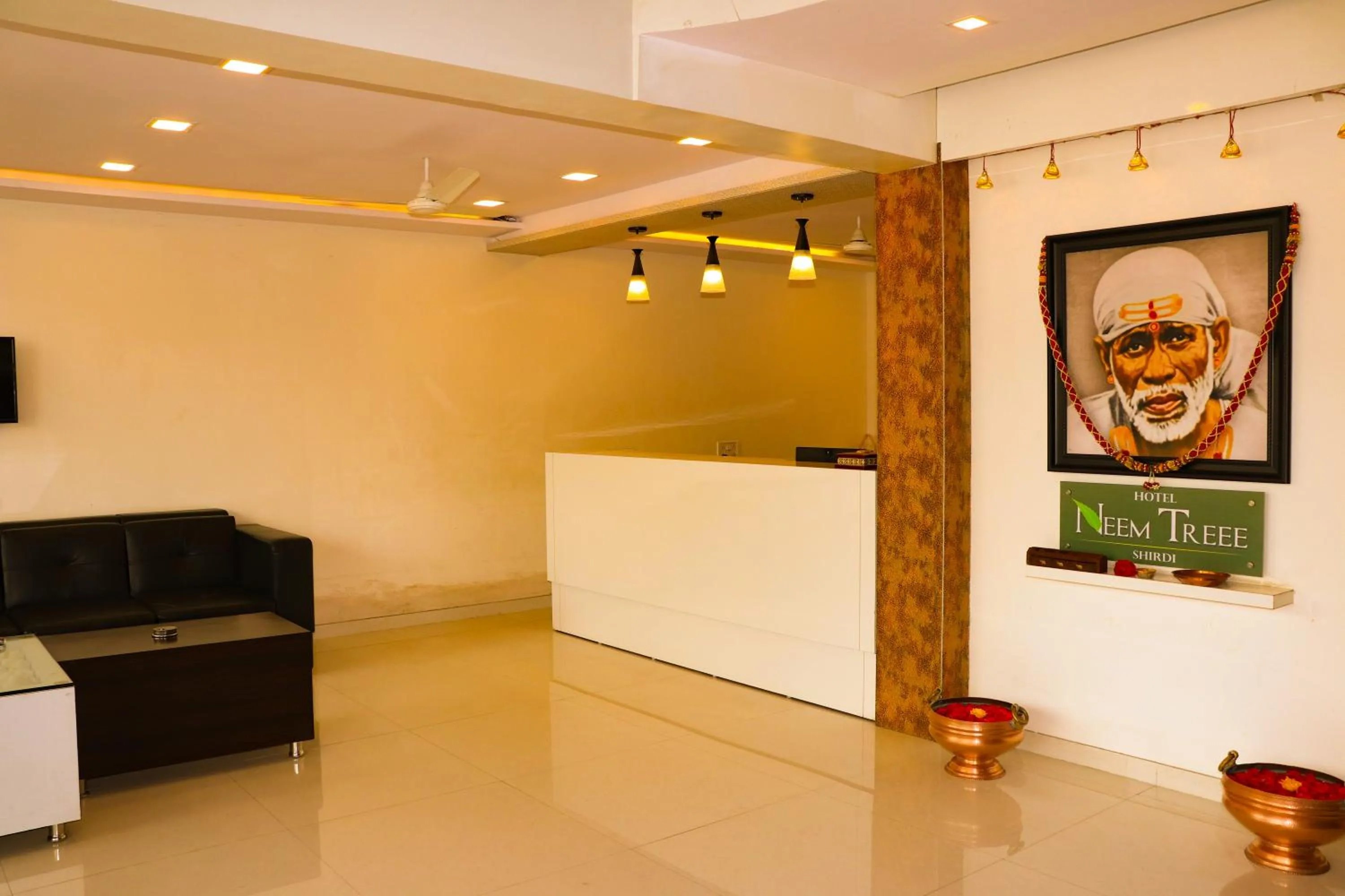 Lobby or reception in Hotel Neem Tree