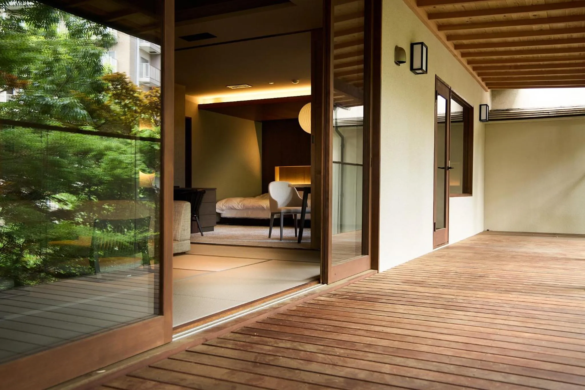 Balcony/Terrace in Jinya Ryokan